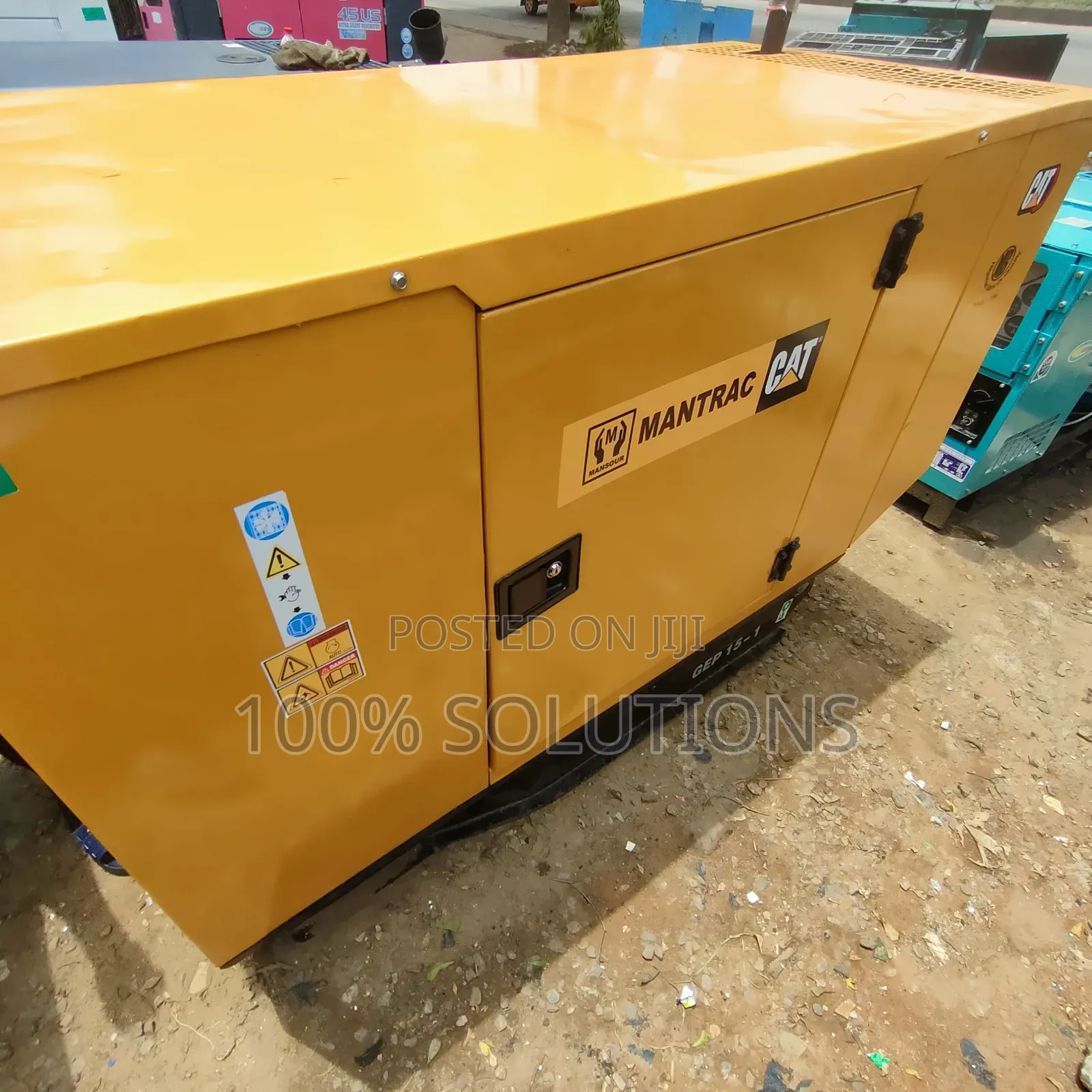 Japan 20kva Mantrac Sound Proof Generator for Sale. 100% Tokunbo