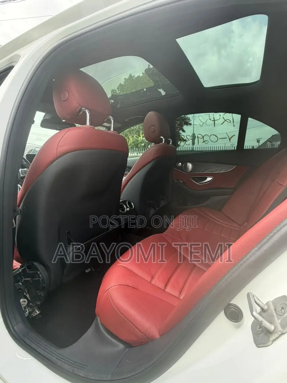 Mercedes-Benz C400 4Matic AWD Sedan (3.0L V6 7A) 2015 White