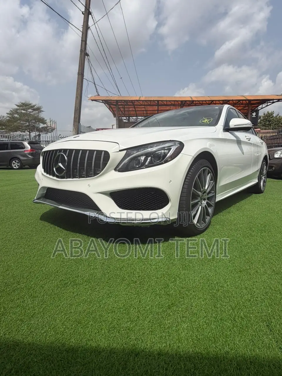 Mercedes-Benz C400 4Matic AWD Sedan (3.0L V6 7A) 2015 White