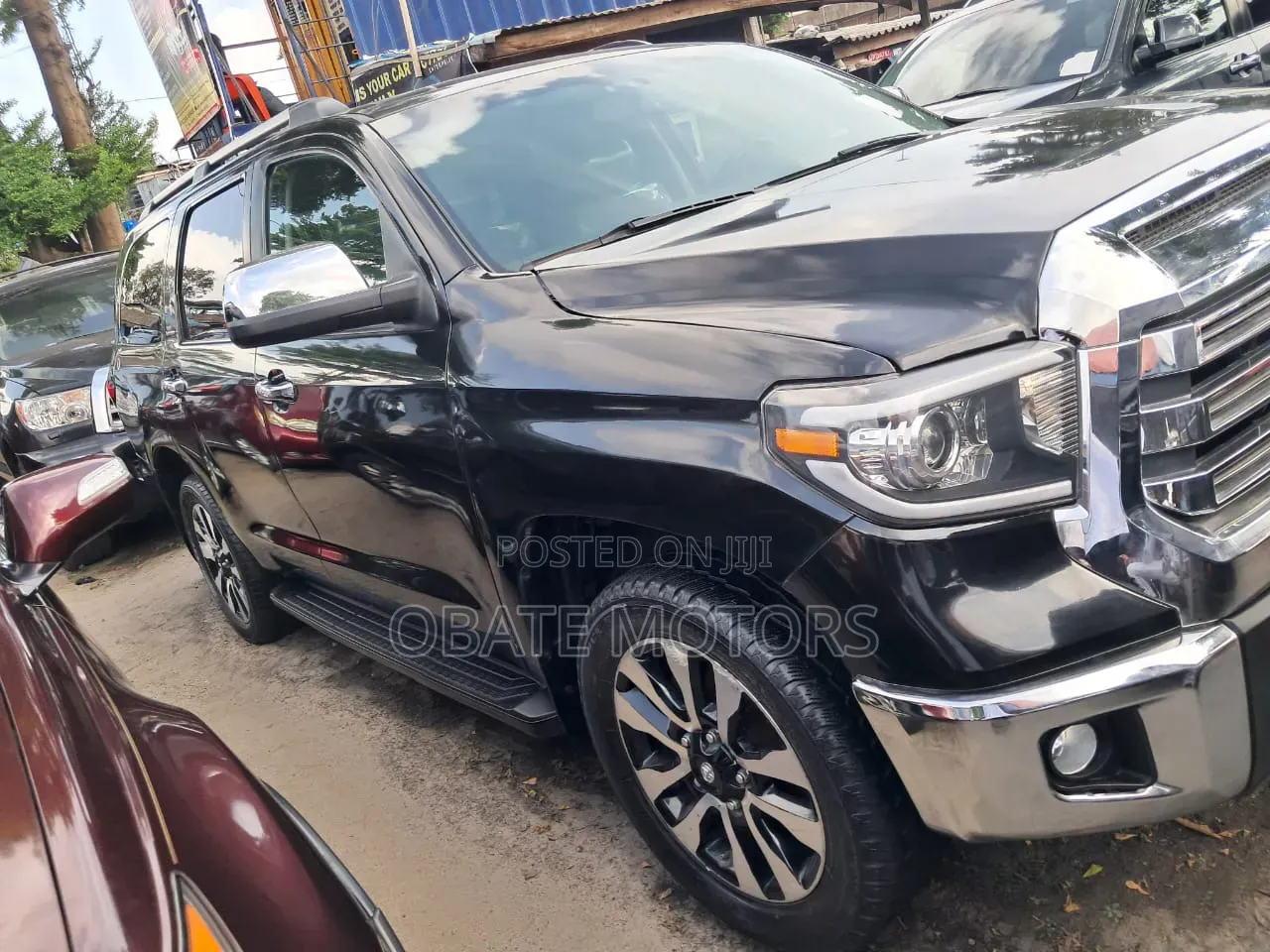 Toyota Sequoia Limited FFV 4dr SUV 4WD (5.7L 8cyl 6A) 2015 Black