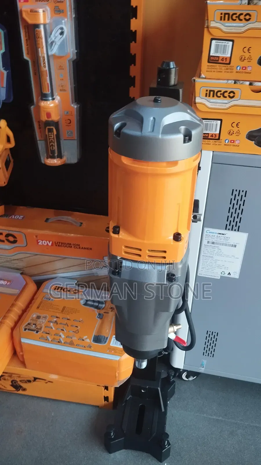 Ingco Diamond Core Drilling Machine, Model Ddm28001 or Ddm38001.