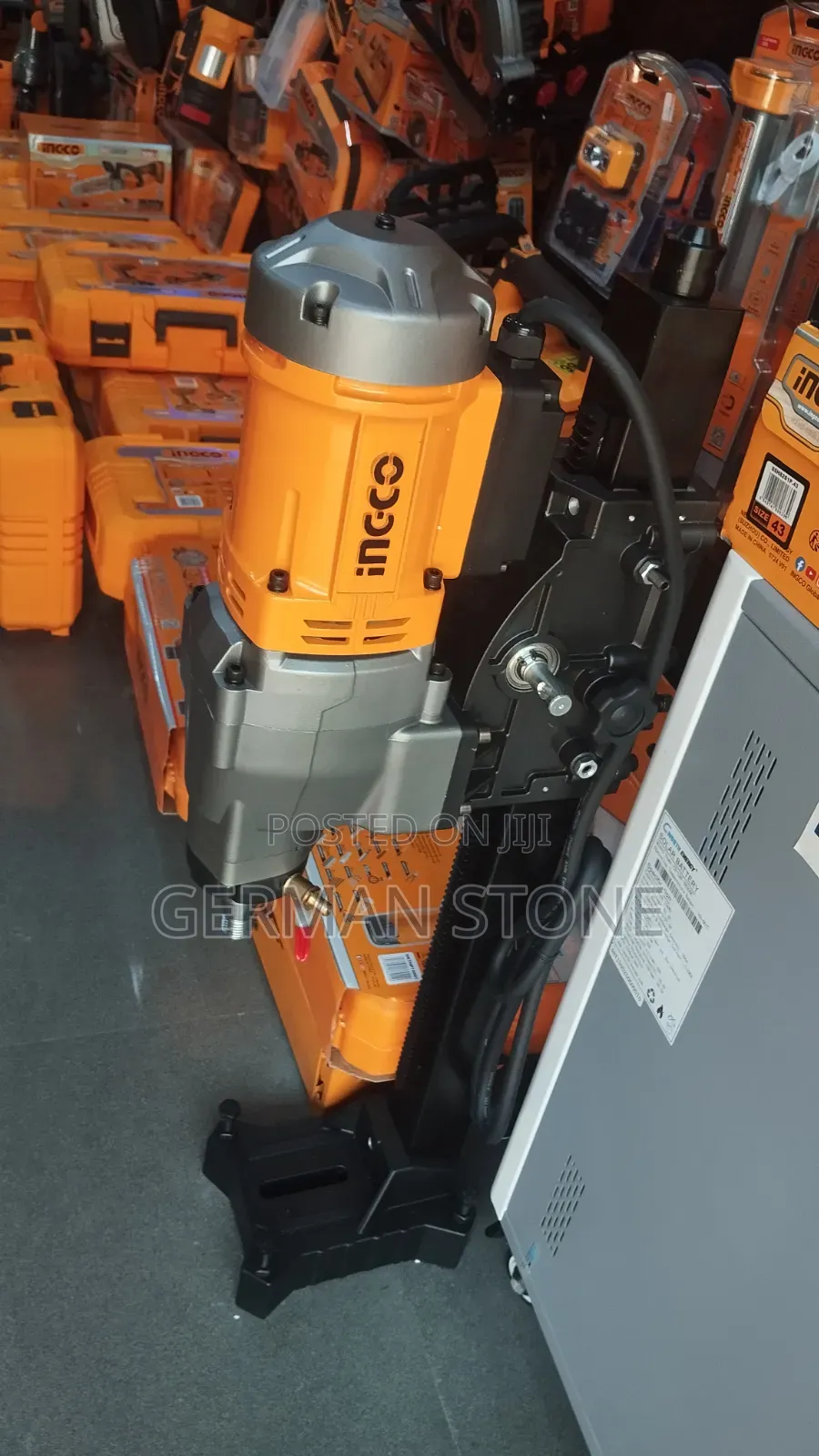 Ingco Diamond Core Drilling Machine, Model Ddm28001 or Ddm38001.
