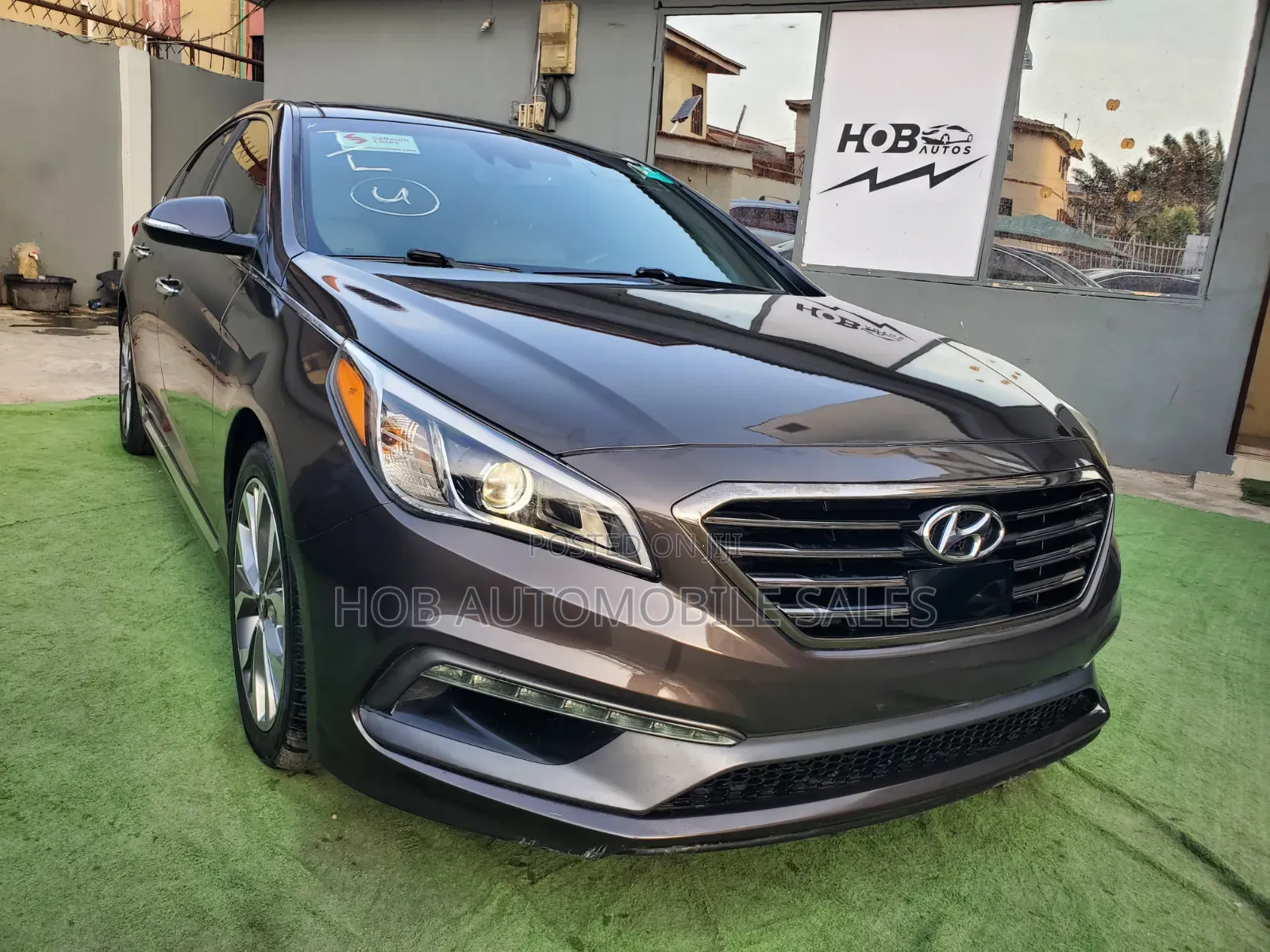 Hyundai Sonata Sport 2.0T 4dr Sedan (2.0L 4cyl Turbo 6A) 2015 Brown