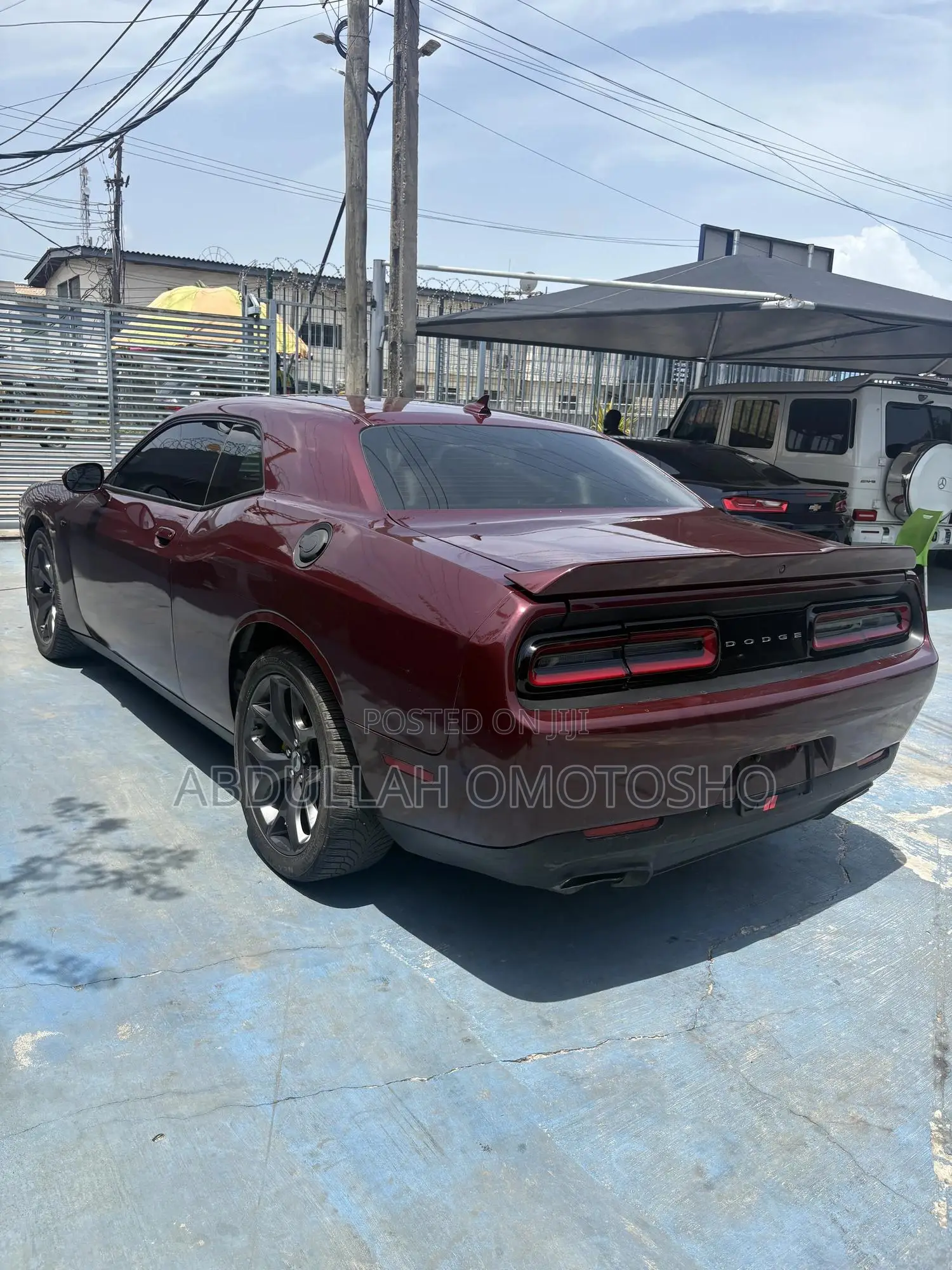 Dodge Challenger 2018 Burgundy
