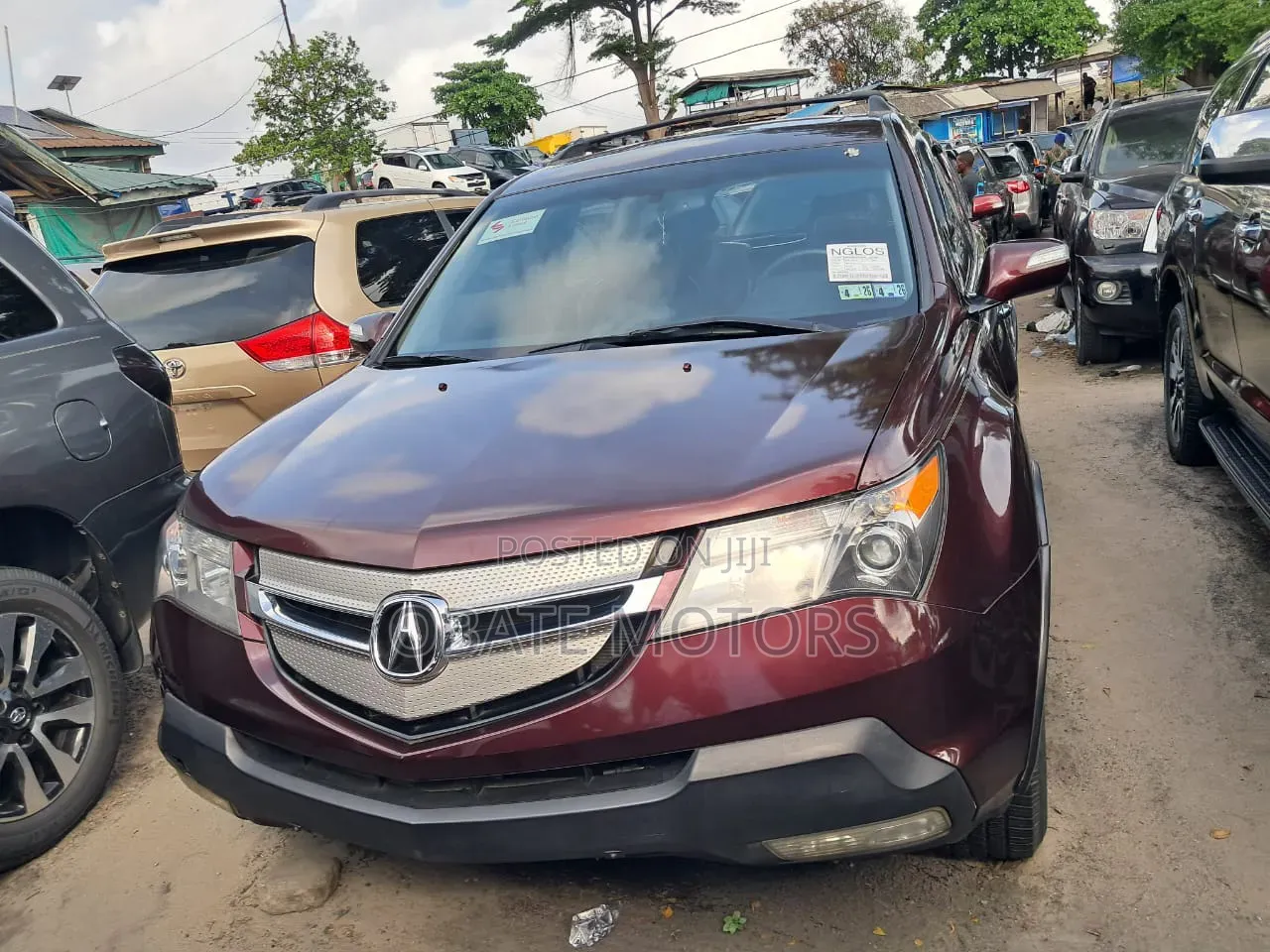Acura MDX SUV 4dr AWD (3.7 6cyl 5A) 2009 Maroon