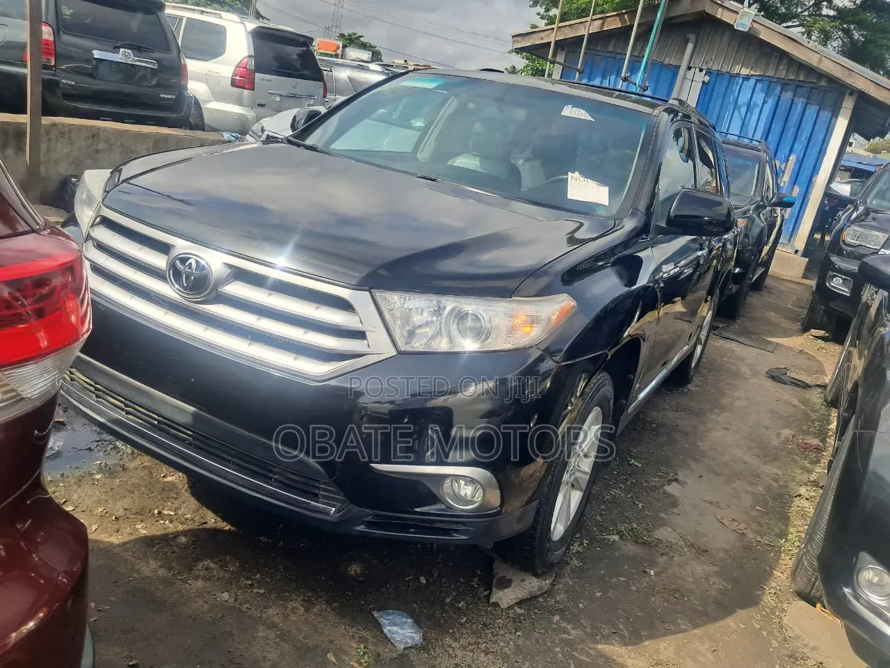 Toyota Highlander Limited 3.5l 4WD 2013 Black