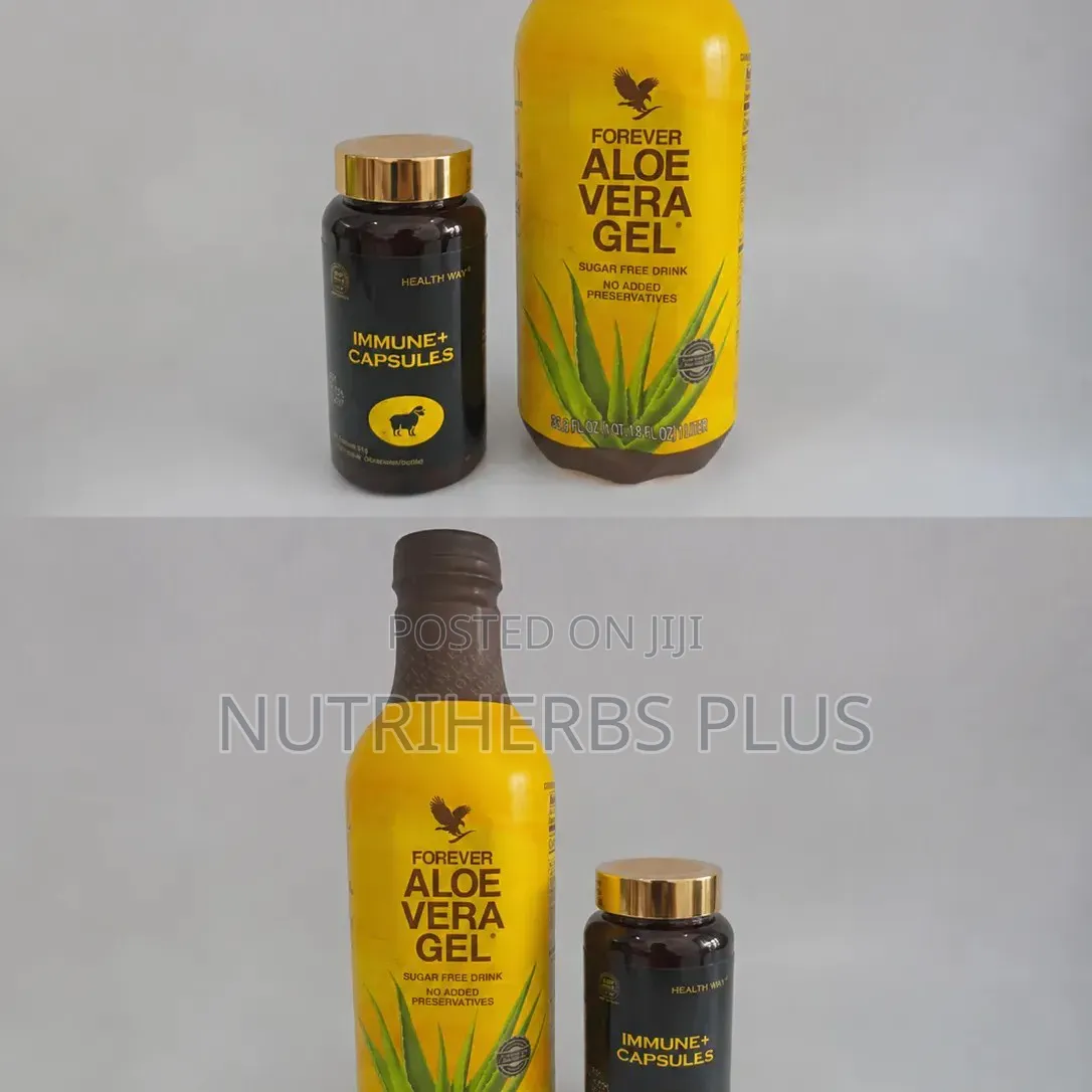 Forever Aloe Vera Gel And Healthway Immune + Capsules:Very Effective