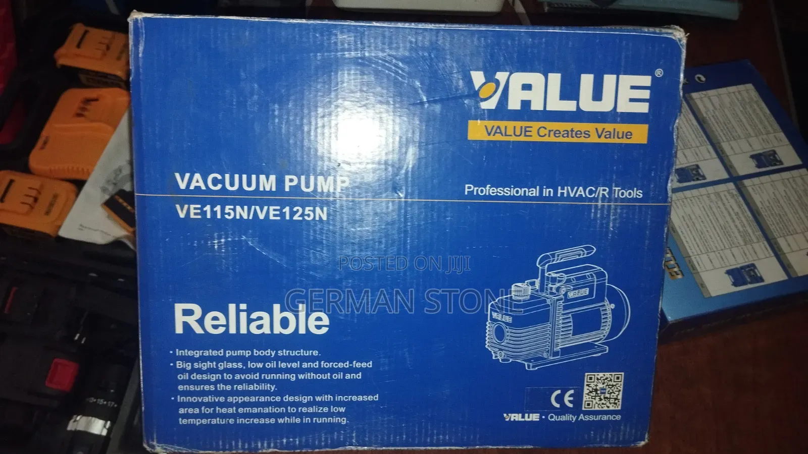 Value Ve115n/Ve125n Vacuum Pump