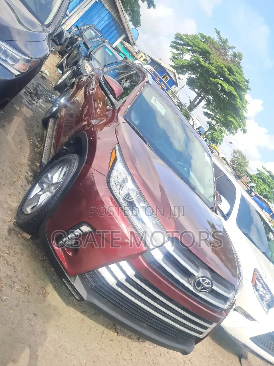 Toyota Highlander Limited 4dr SUV AWD (3.5L 6cyl 6A) 2015 Maroon