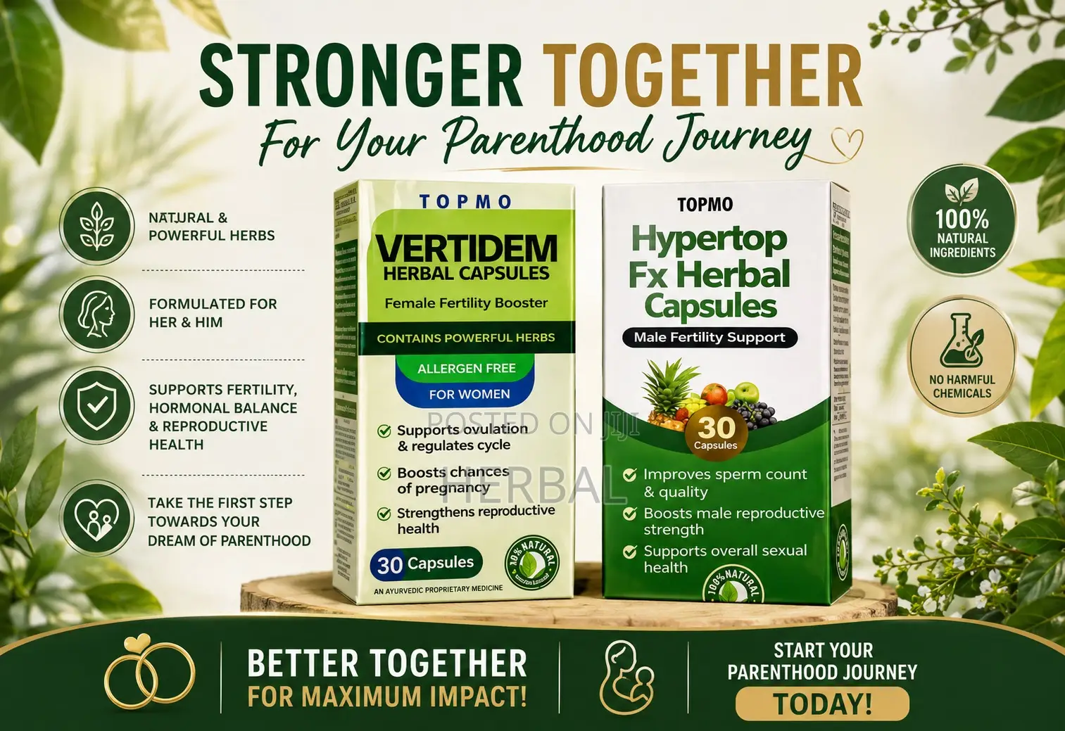 Hypertop Fertility Solution and Vertidem Fertility Solution