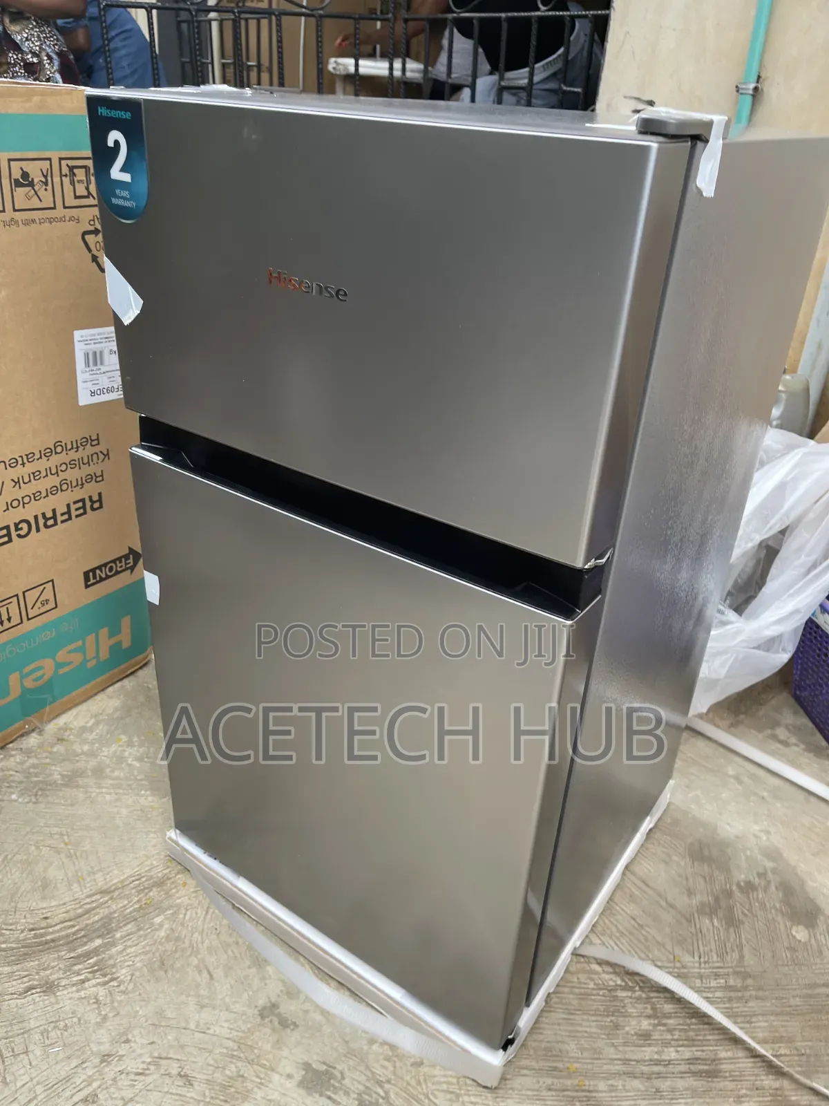 Hisense 87 Liters Double Door Refrigerator 120dr