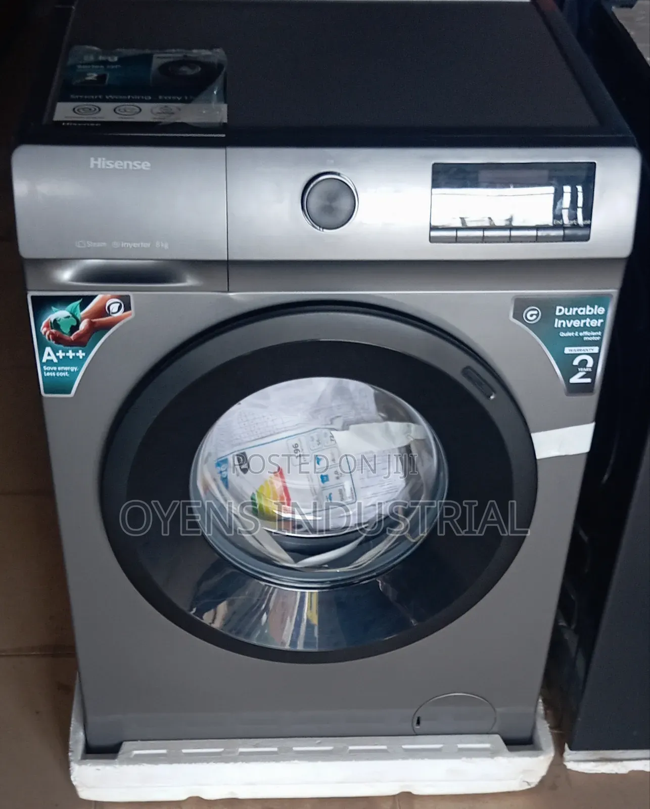 Hisense Washing Machine 8kg Auto Front Load