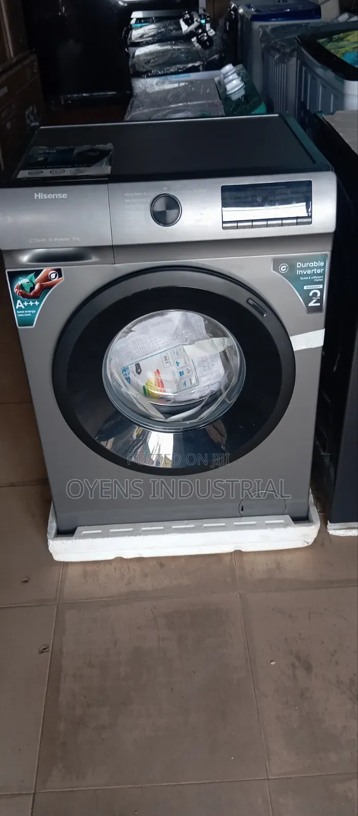 Hisense Washing Machine 8kg Auto Front Load