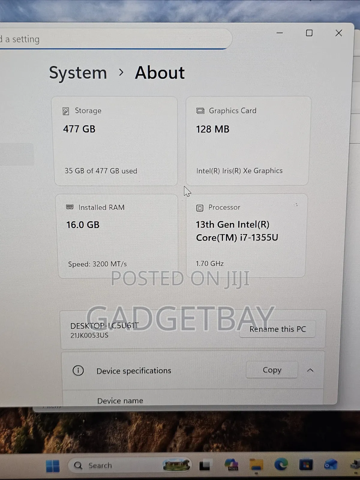 Laptop Lenovo ThinkPad E14 Gen 5 16GB Intel Core i7 SSD 512GB