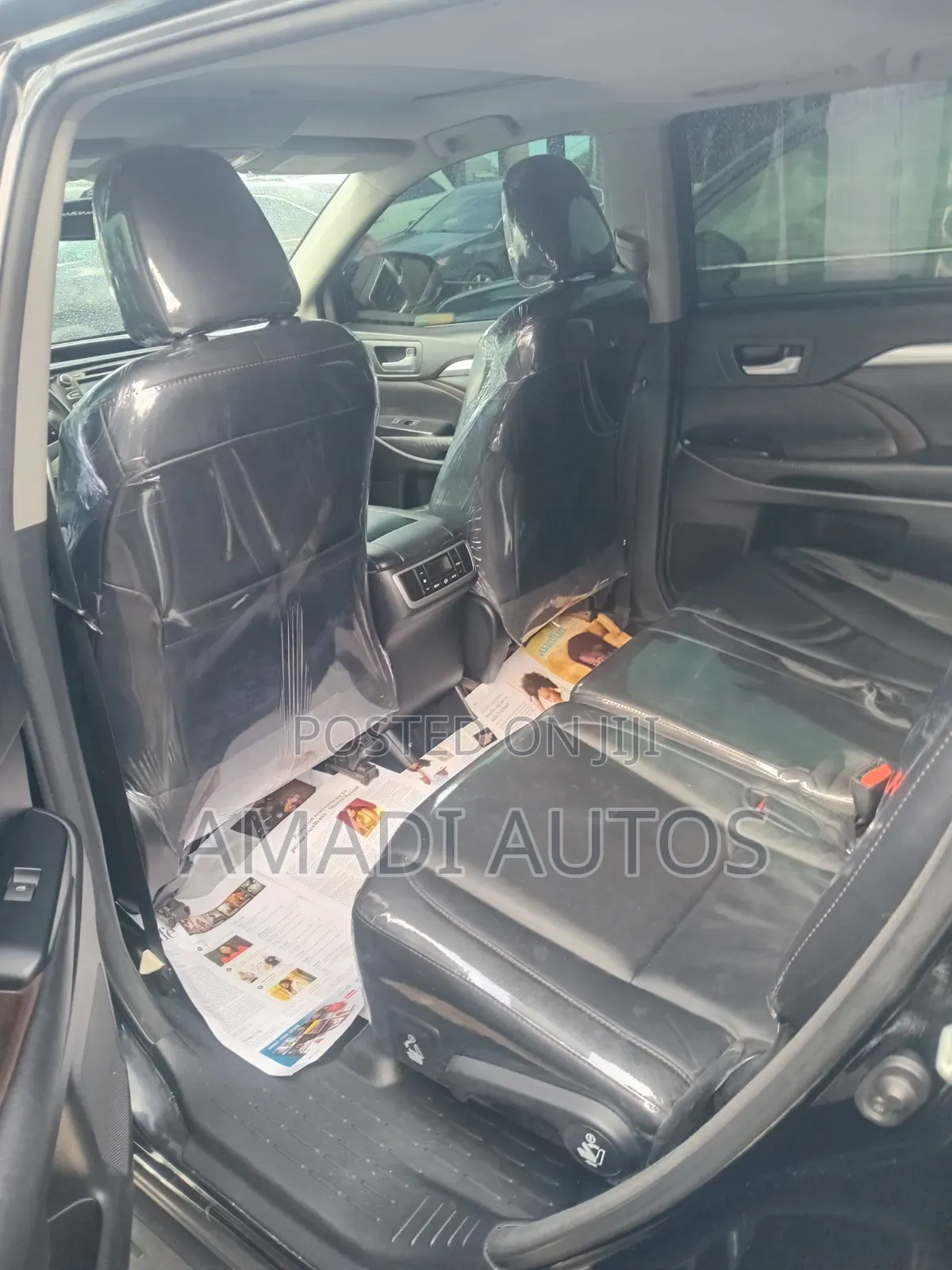 Toyota Highlander XLE V6 4x4 (3.5L 6cyl 6A) 2016 Black