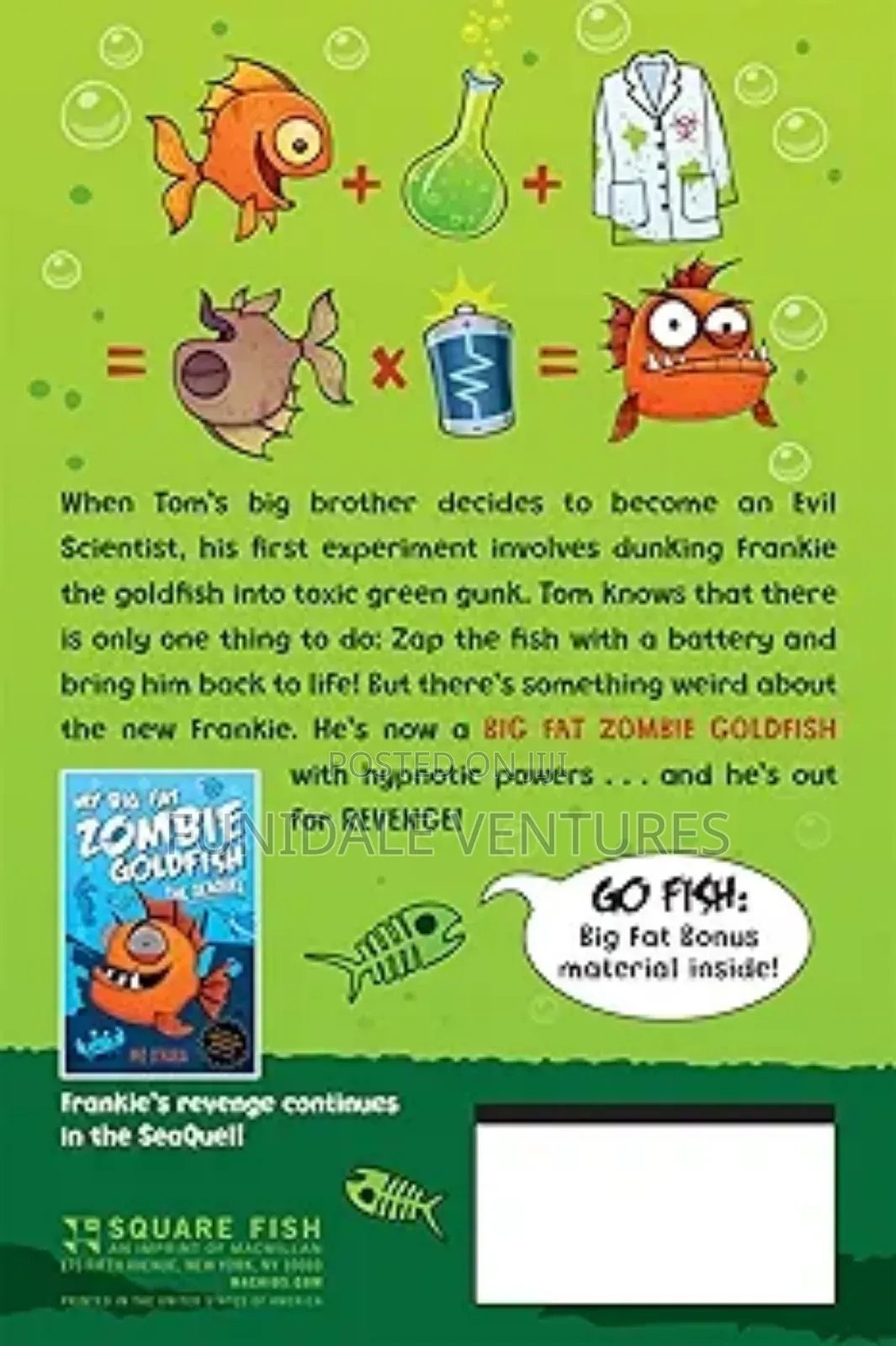 Kids Titles: My Big Fat Zombie Goldfish Titles