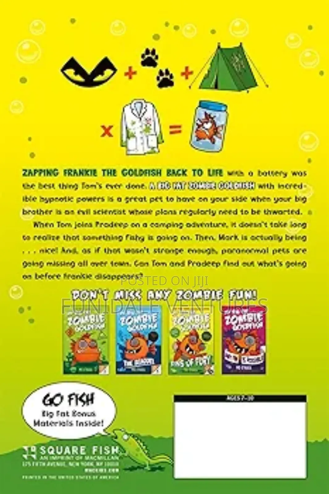 Kids Titles: My Big Fat Zombie Goldfish Titles