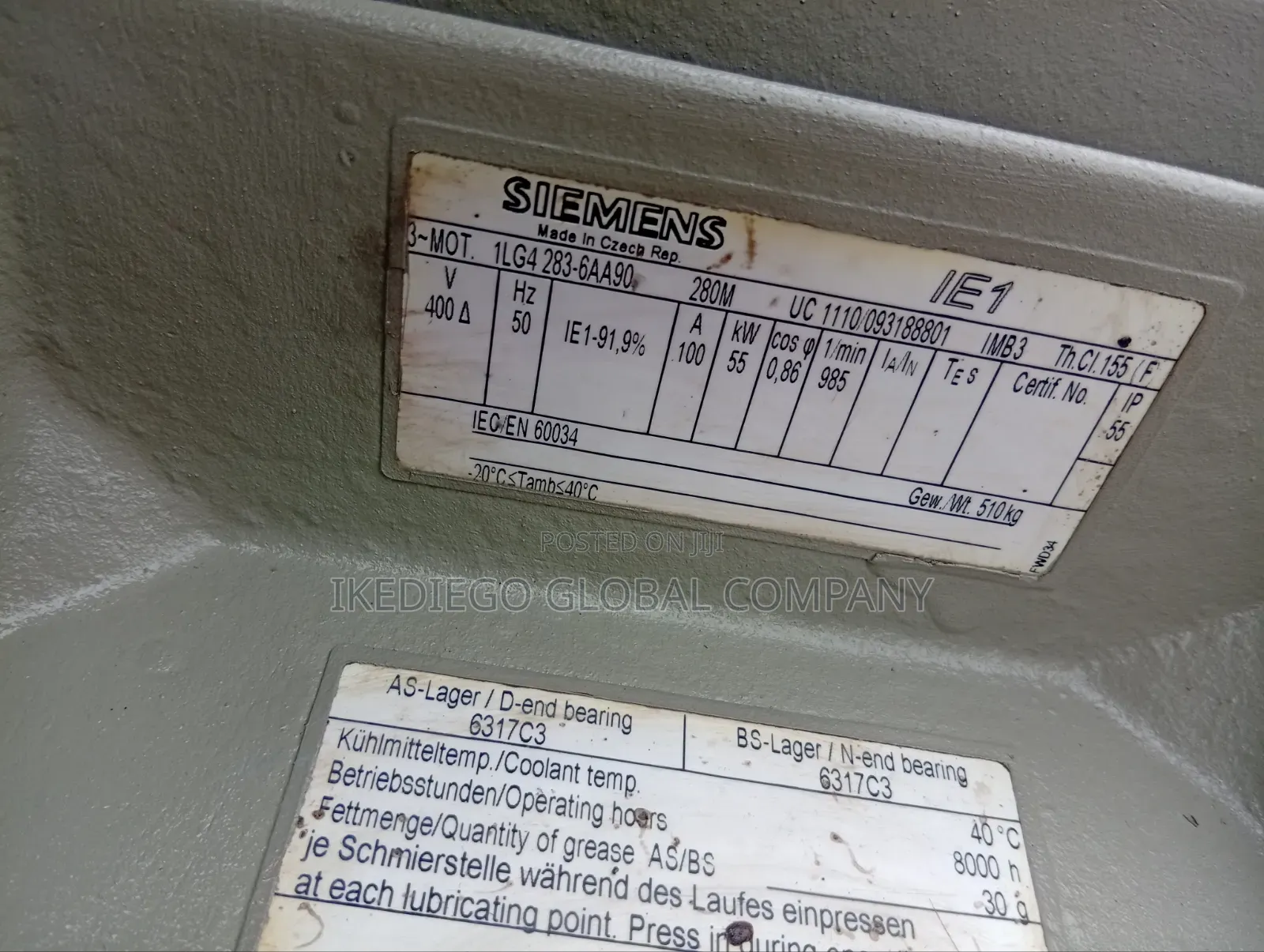 Brand New Siemens Electric Motor
