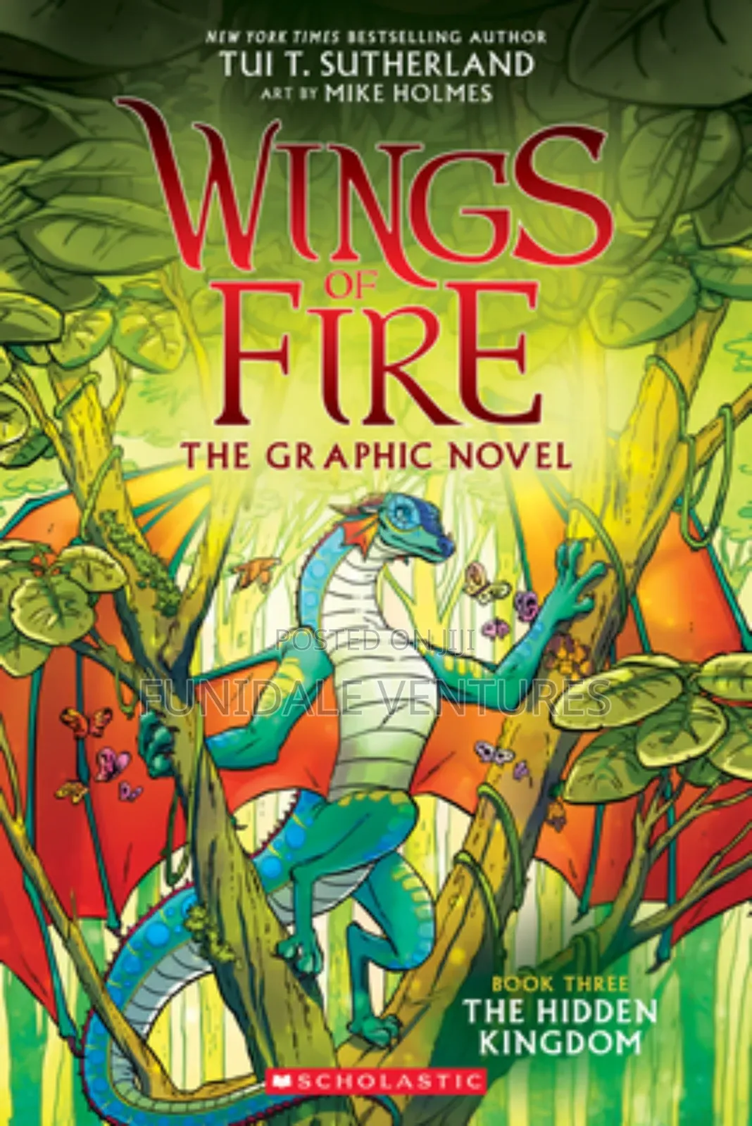 Kids Preteens Wings of Fire Fantasy Graphic Novels