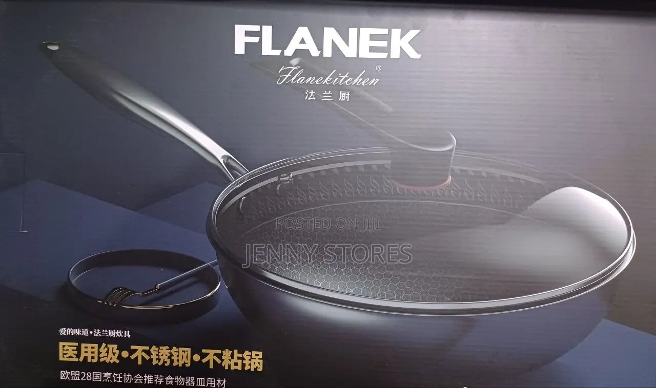 34cm Flanek Wok Fring Pan