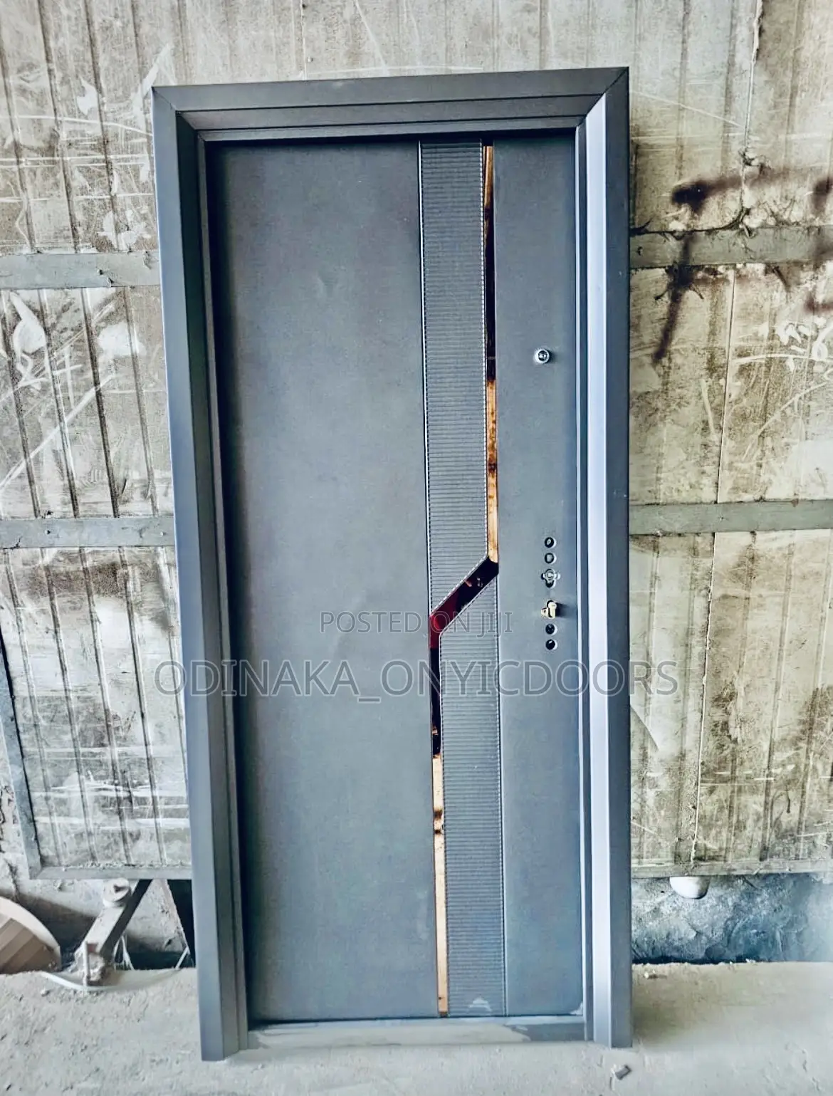 7ft by 3ft Gold Line Metal Security Door