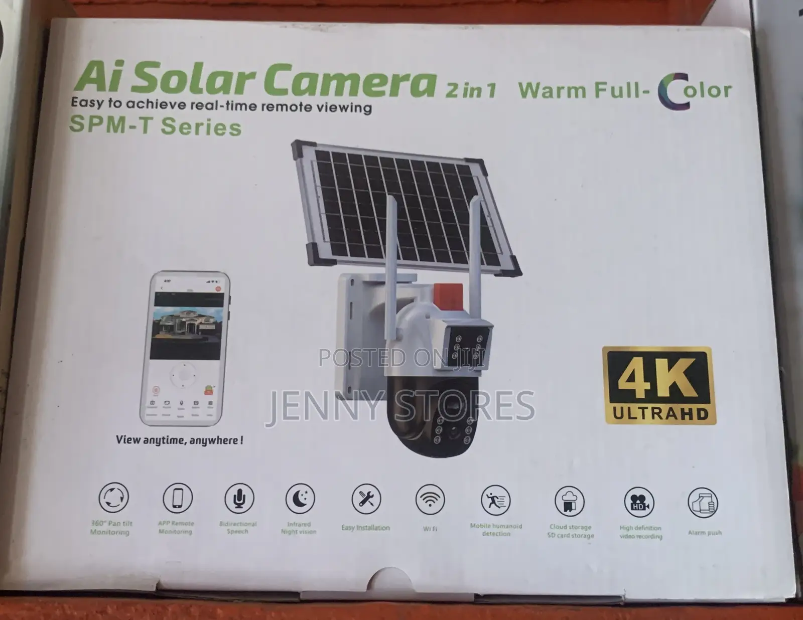 360 Ai Solar Camera