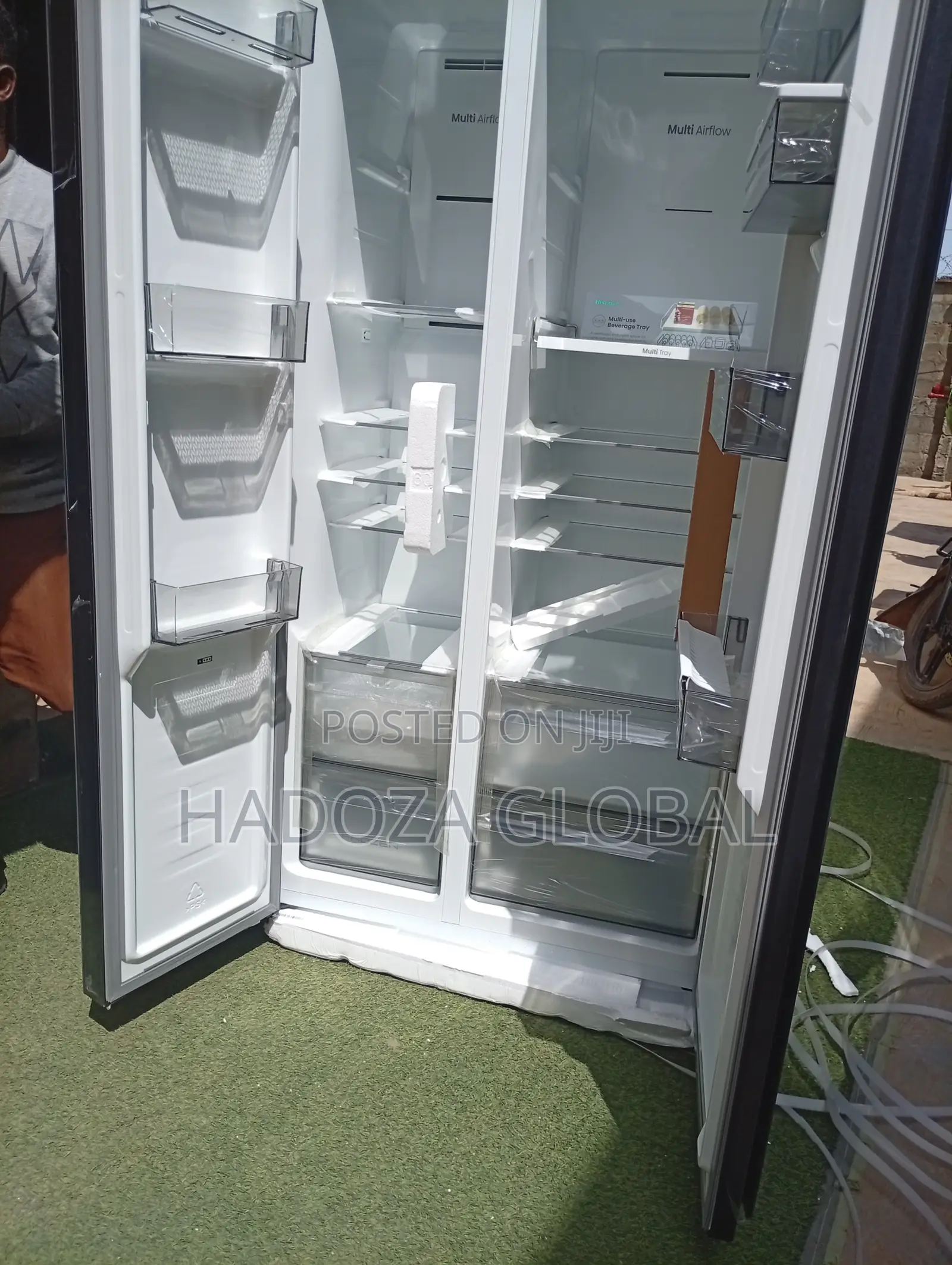Hisense Side by Side Refrigerator Rc-71tbgl for Keeping Foods Fresh
