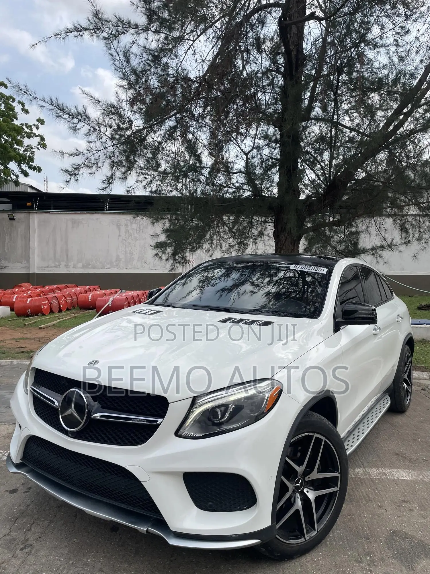 Mercedes-Benz GLE-Class AMG GLE 43 4MATIC 2018 White