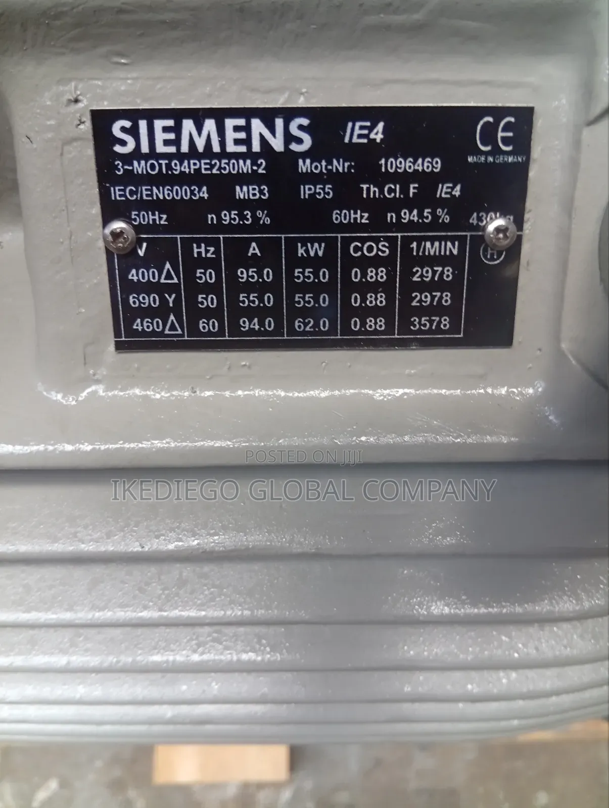 Brand New Siemens Electric Motor Available