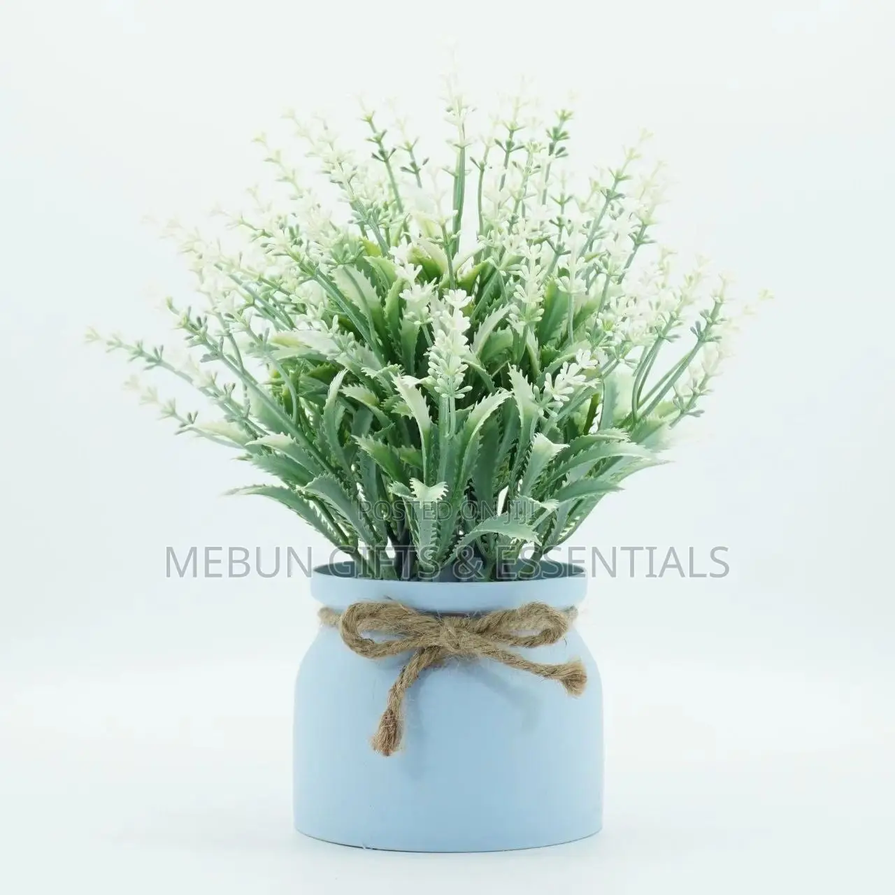 Table Top Artificial Potted Flower With Vase