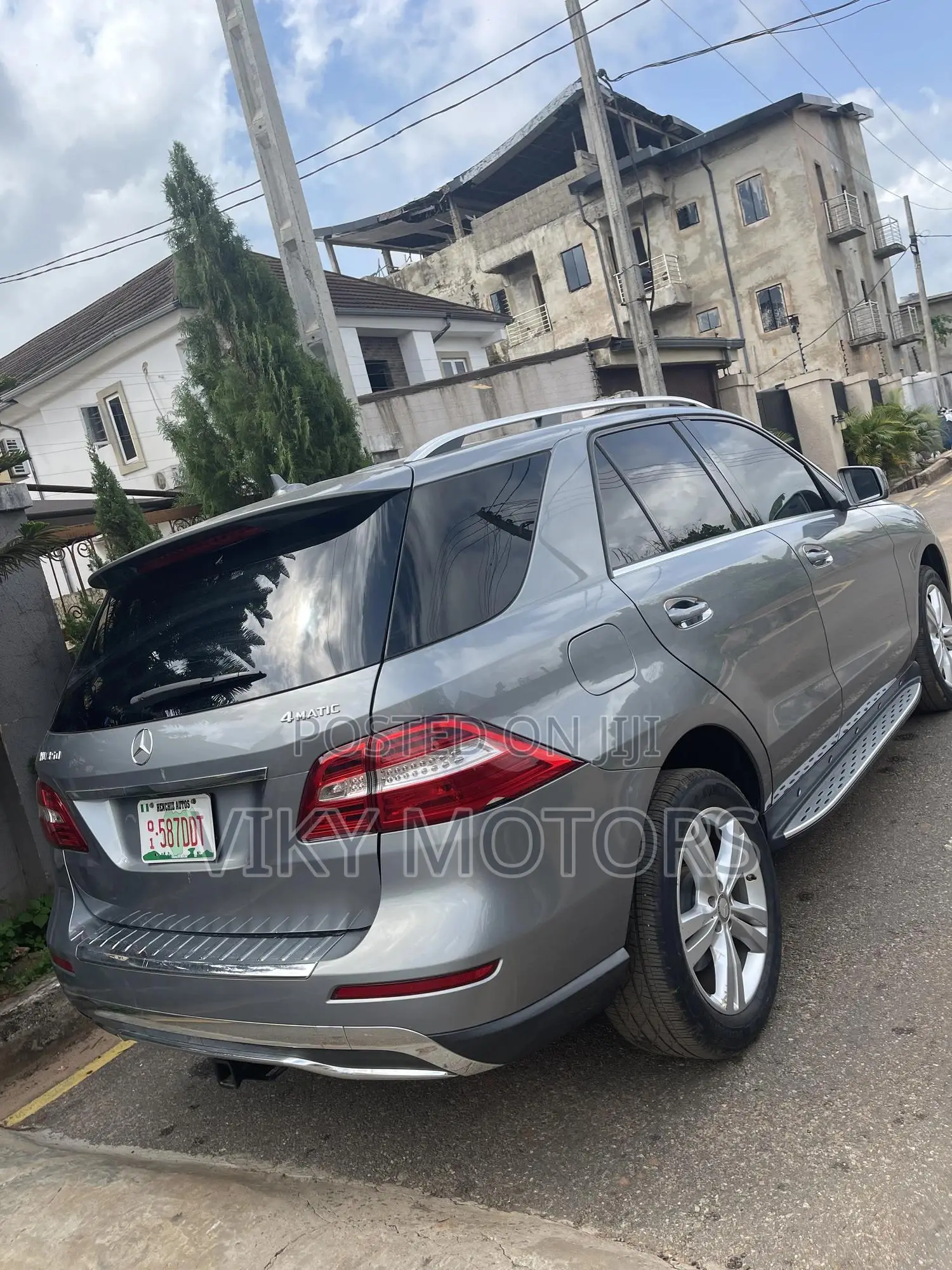 Mercedes-Benz M Class ML 350 4Matic 2013 Gray