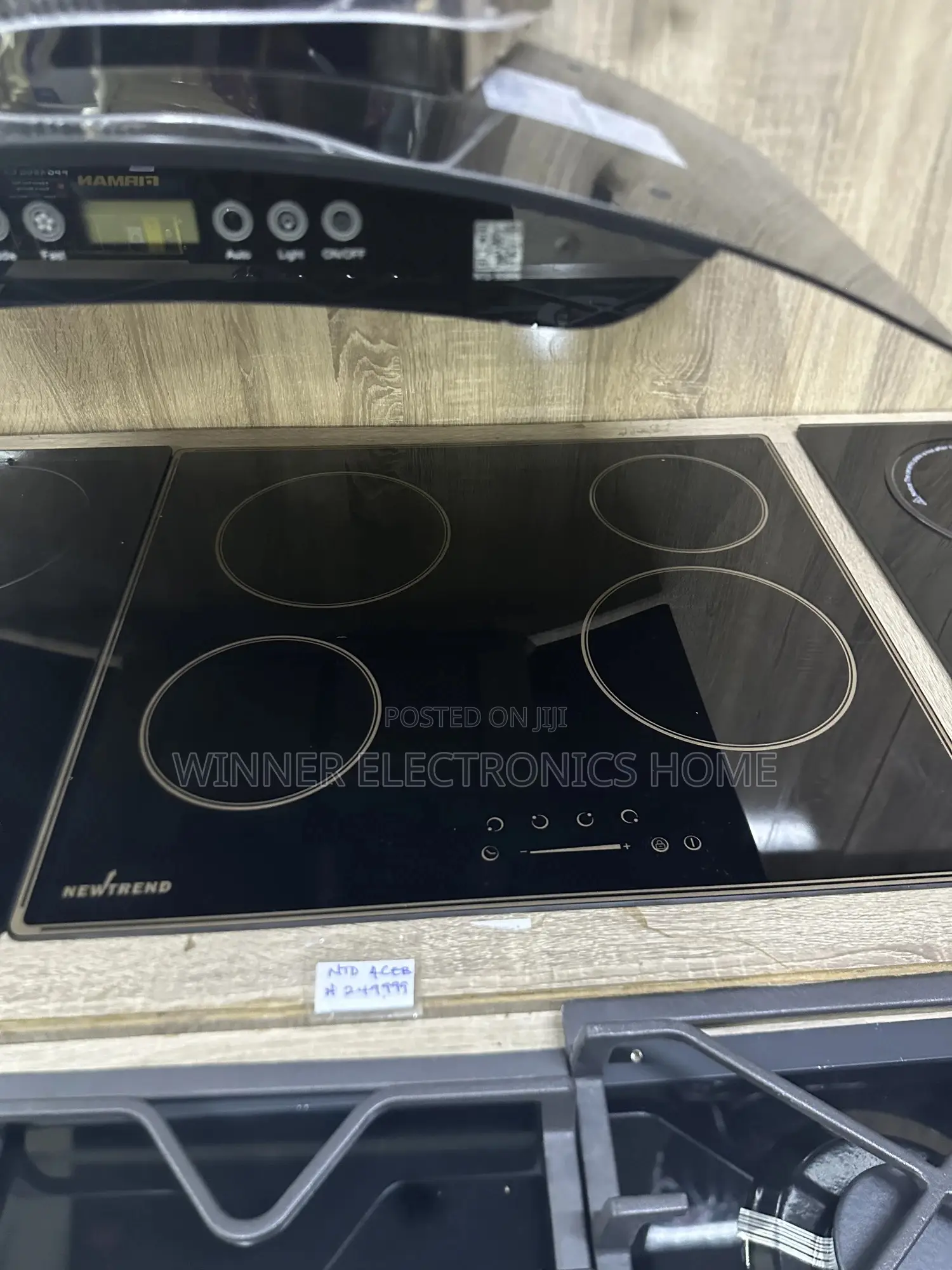 New Trend 50 by 50 Built in 4burner Electric Plate