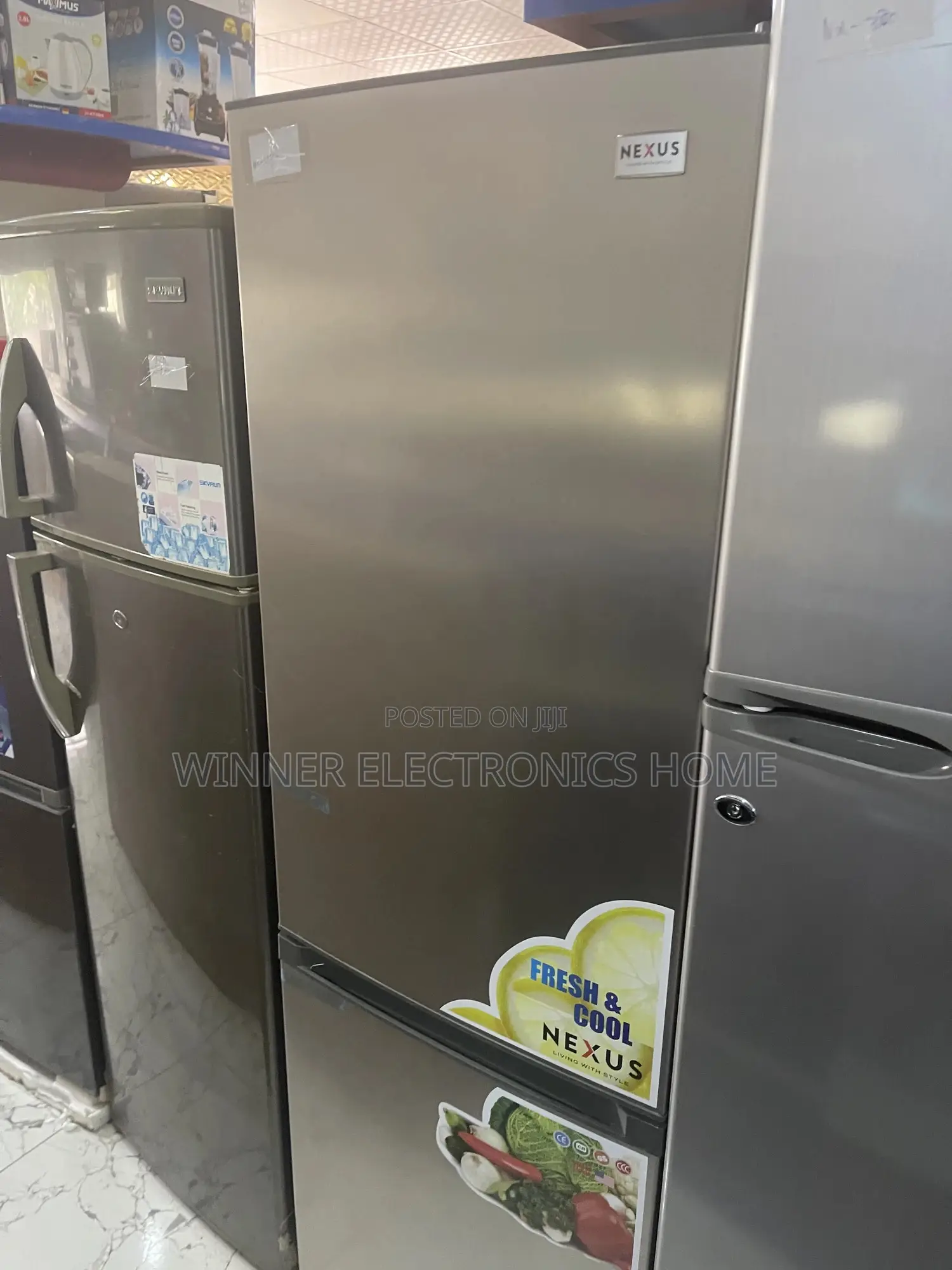 Nexus Double Door Refrigerator Nx-290hc Down Freezer