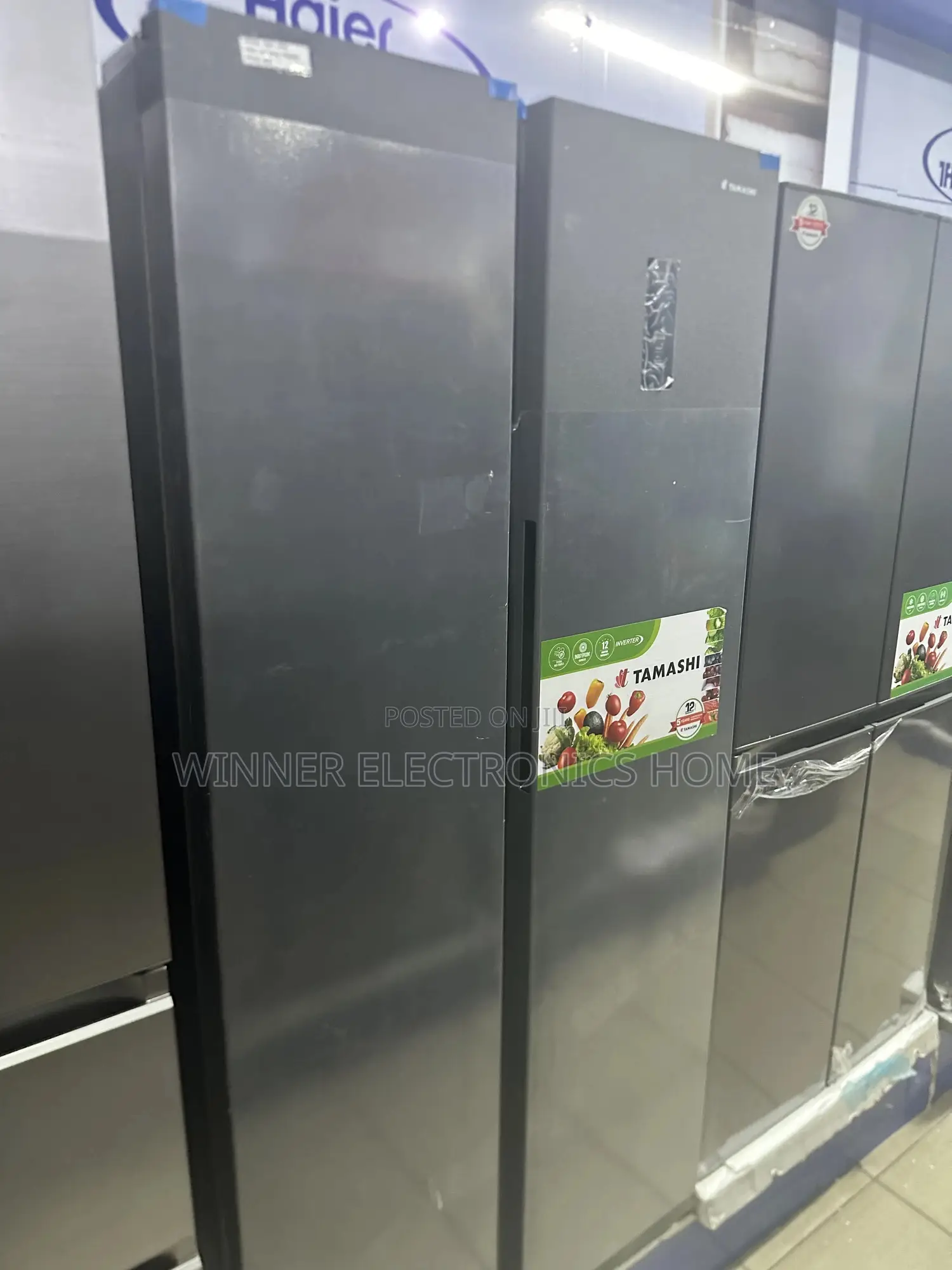 Tamashi Side by Side Inverter Refrigerator Nrx475 Liters