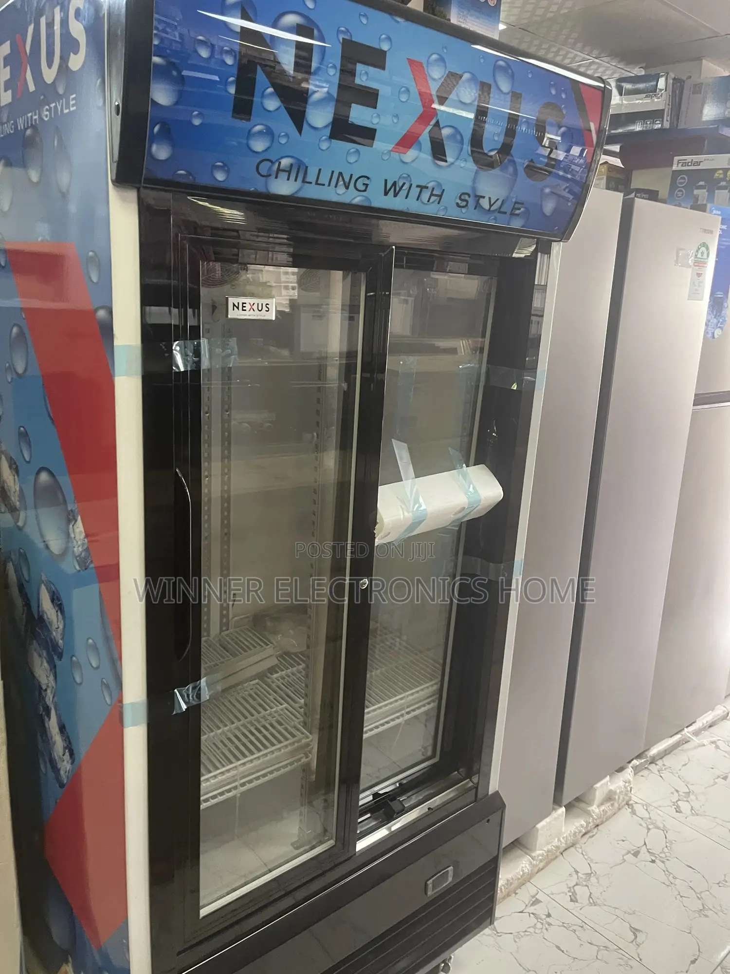Nexus Display Freezer Side by Side Show Case Nx695hei