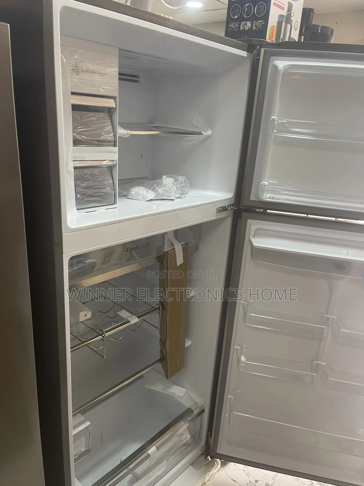 Hisense Double Door Refrigerator With Dispenser Ref565dri