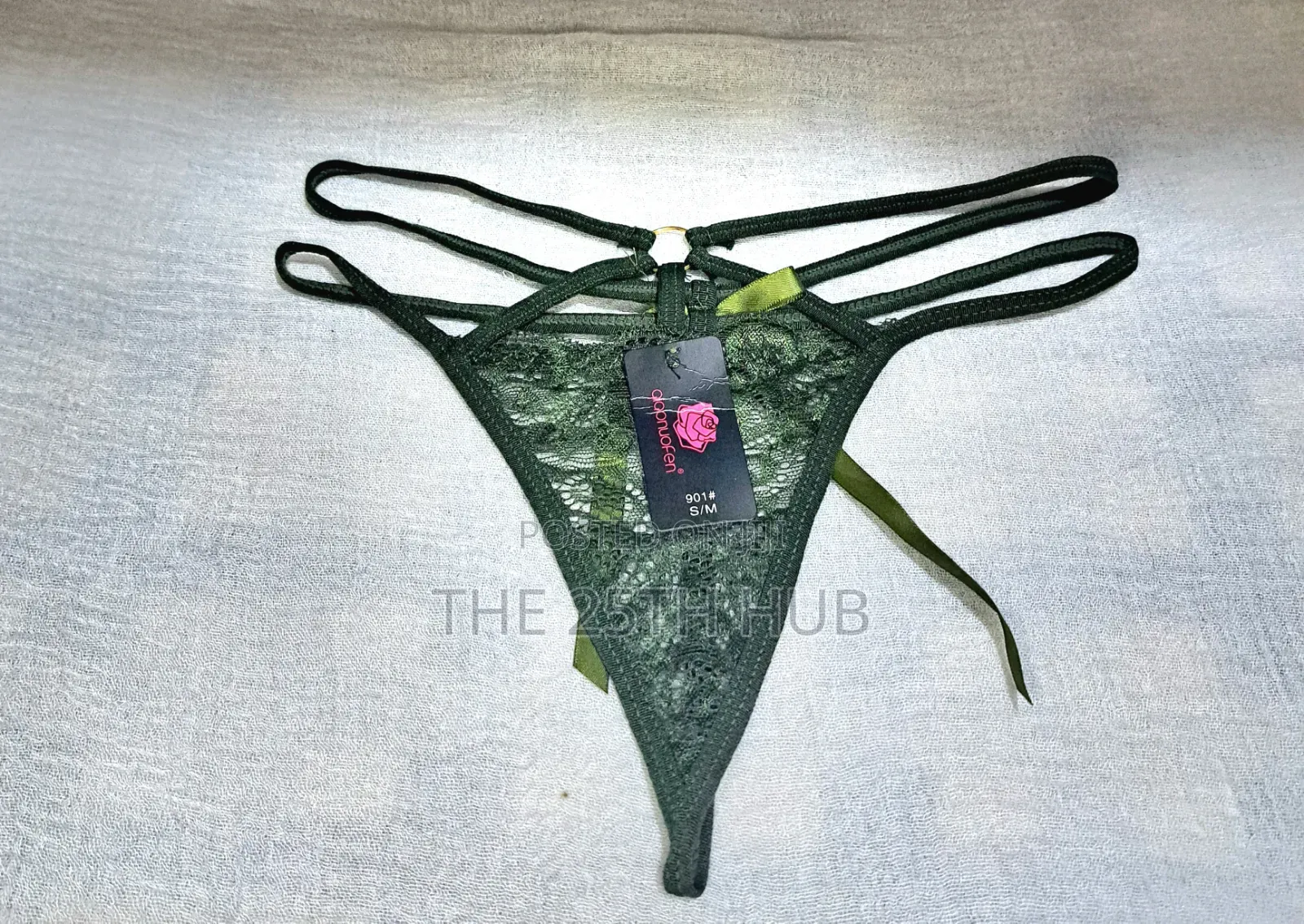 3-Piece Sexy Lace G-String Panties Set