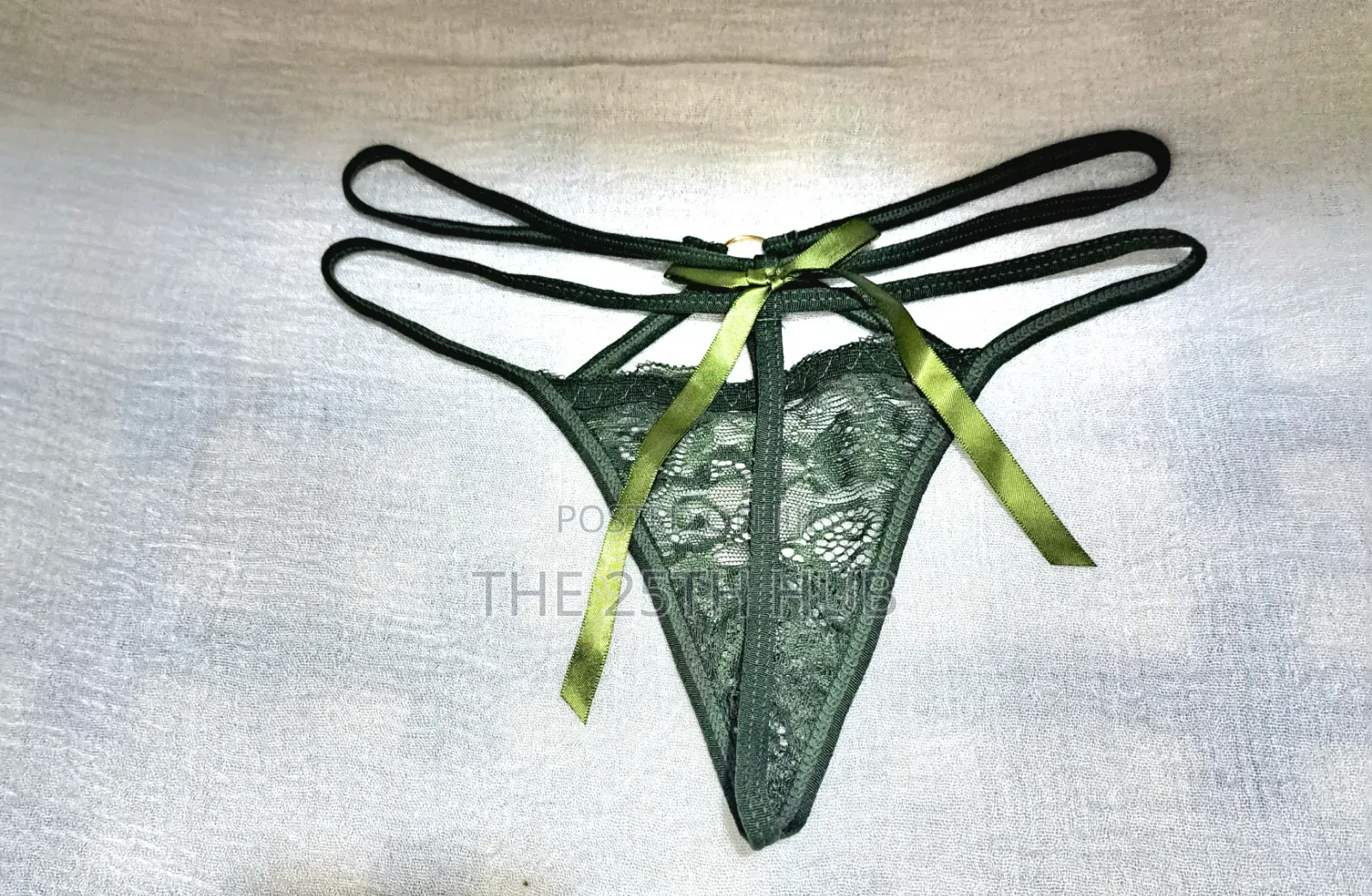 3-Piece Sexy Lace G-String Panties Set