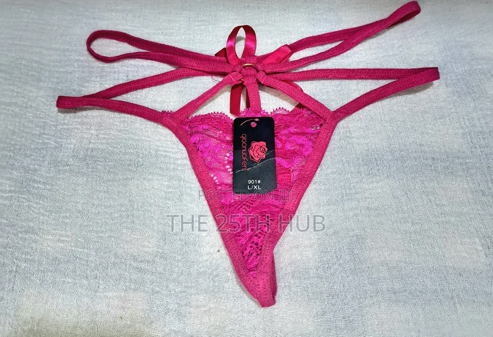 3-Piece Sexy Lace G-String Panties Set