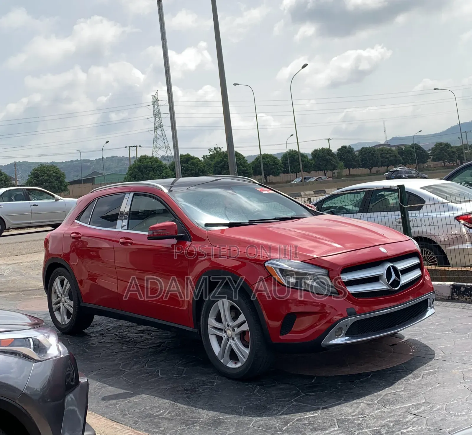 Mercedes-Benz GLA 250 2017 Red