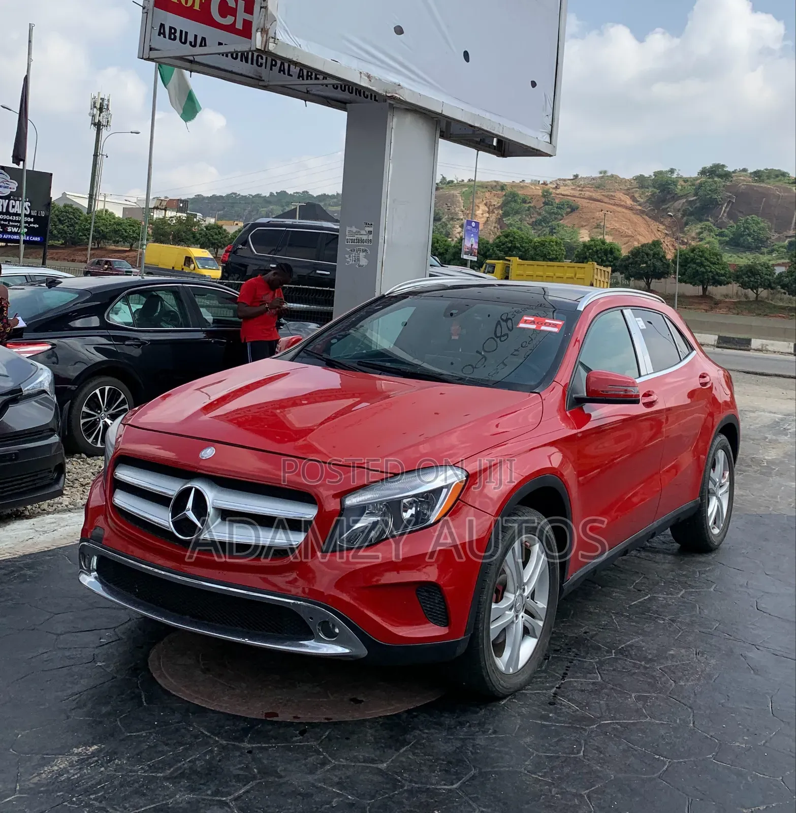 Mercedes-Benz GLA 250 2017 Red