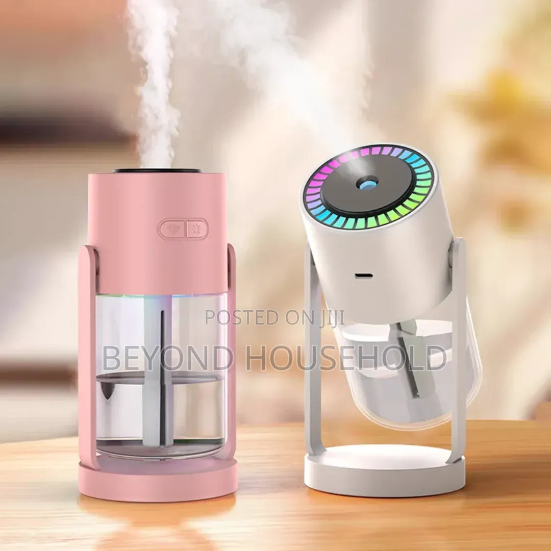 360° Rotating Portable Humidifier - Ultrasonic Mist Maker