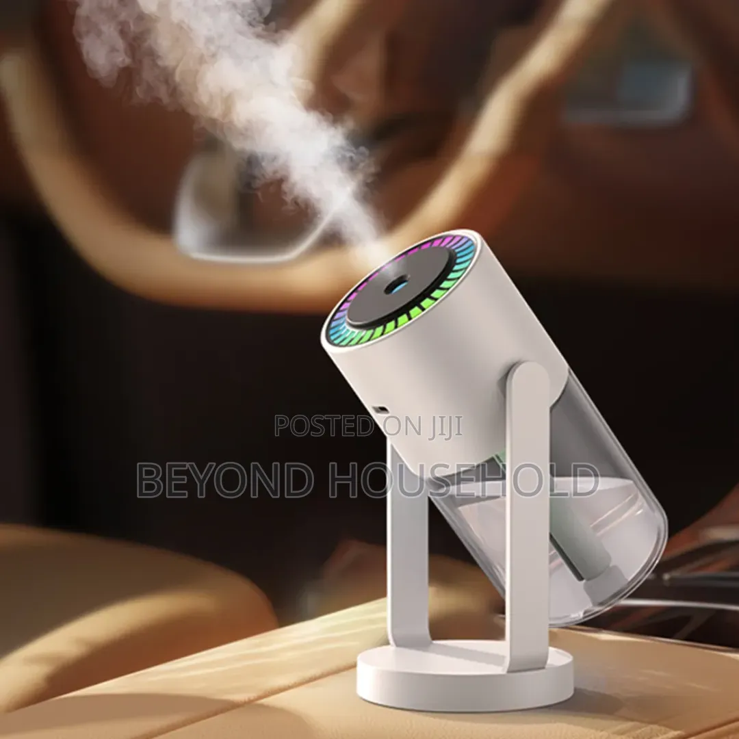 360° Rotating Portable Humidifier - Ultrasonic Mist Maker