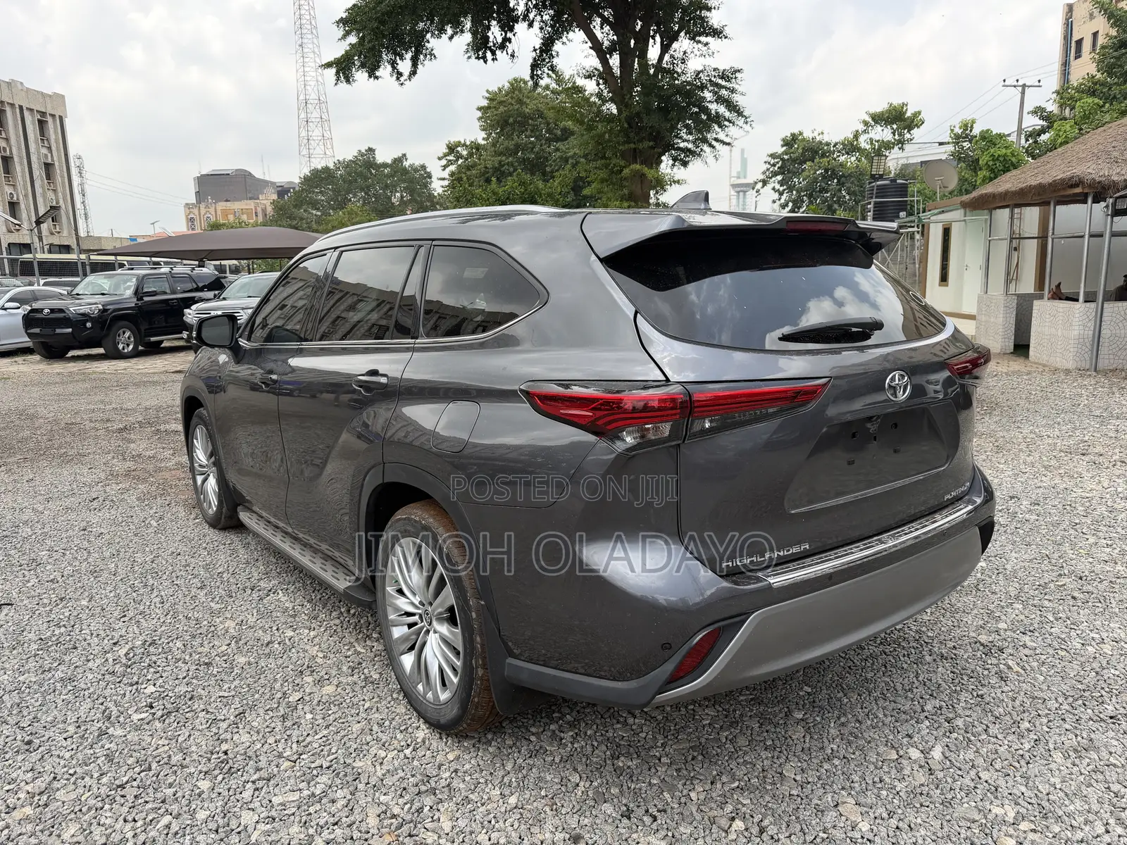 Toyota Highlander Platinum AWD 2023 Gray