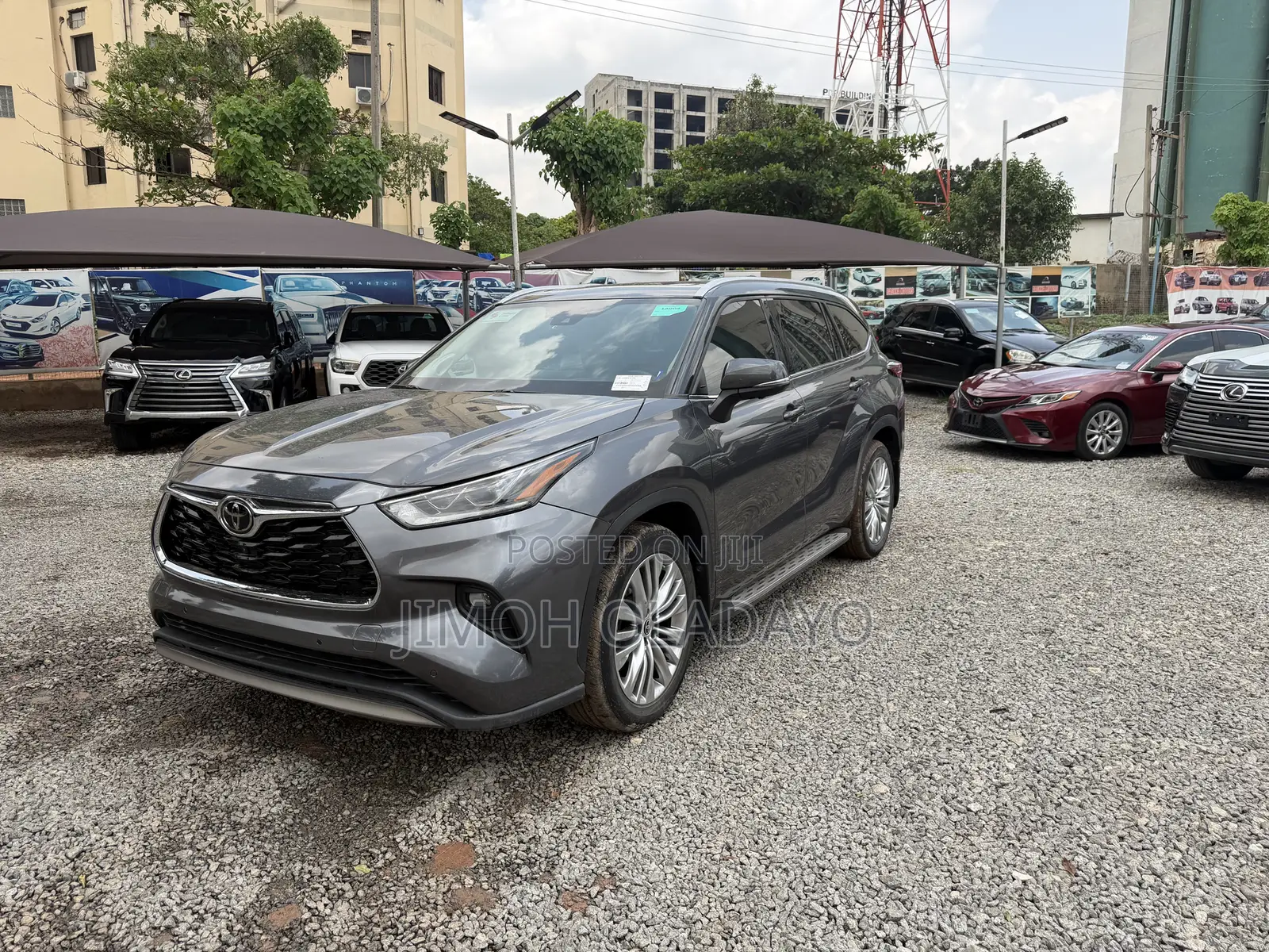 Toyota Highlander Platinum AWD 2023 Gray