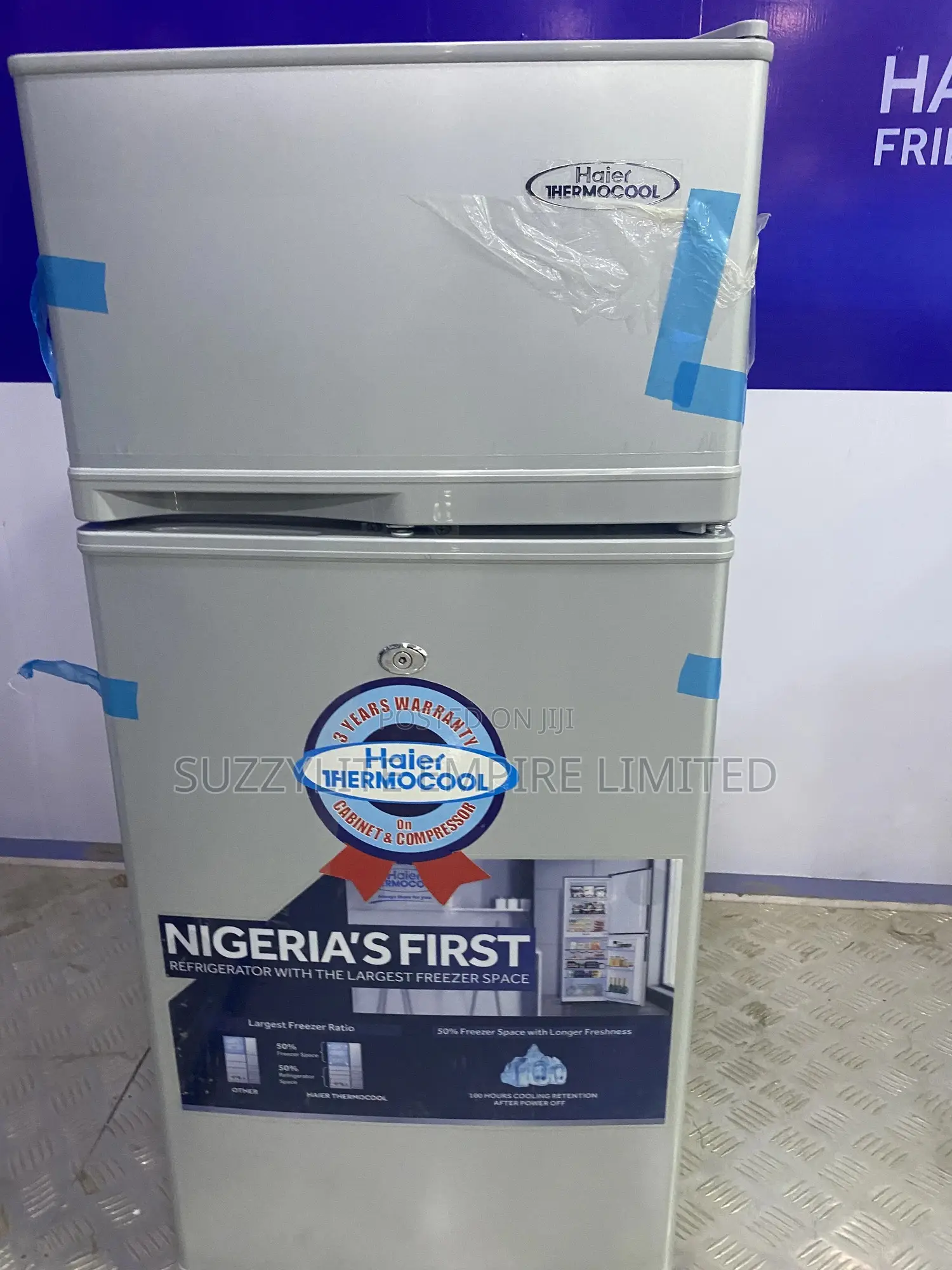 Haier Thermocool Double Door Refrigerator 95 Liters