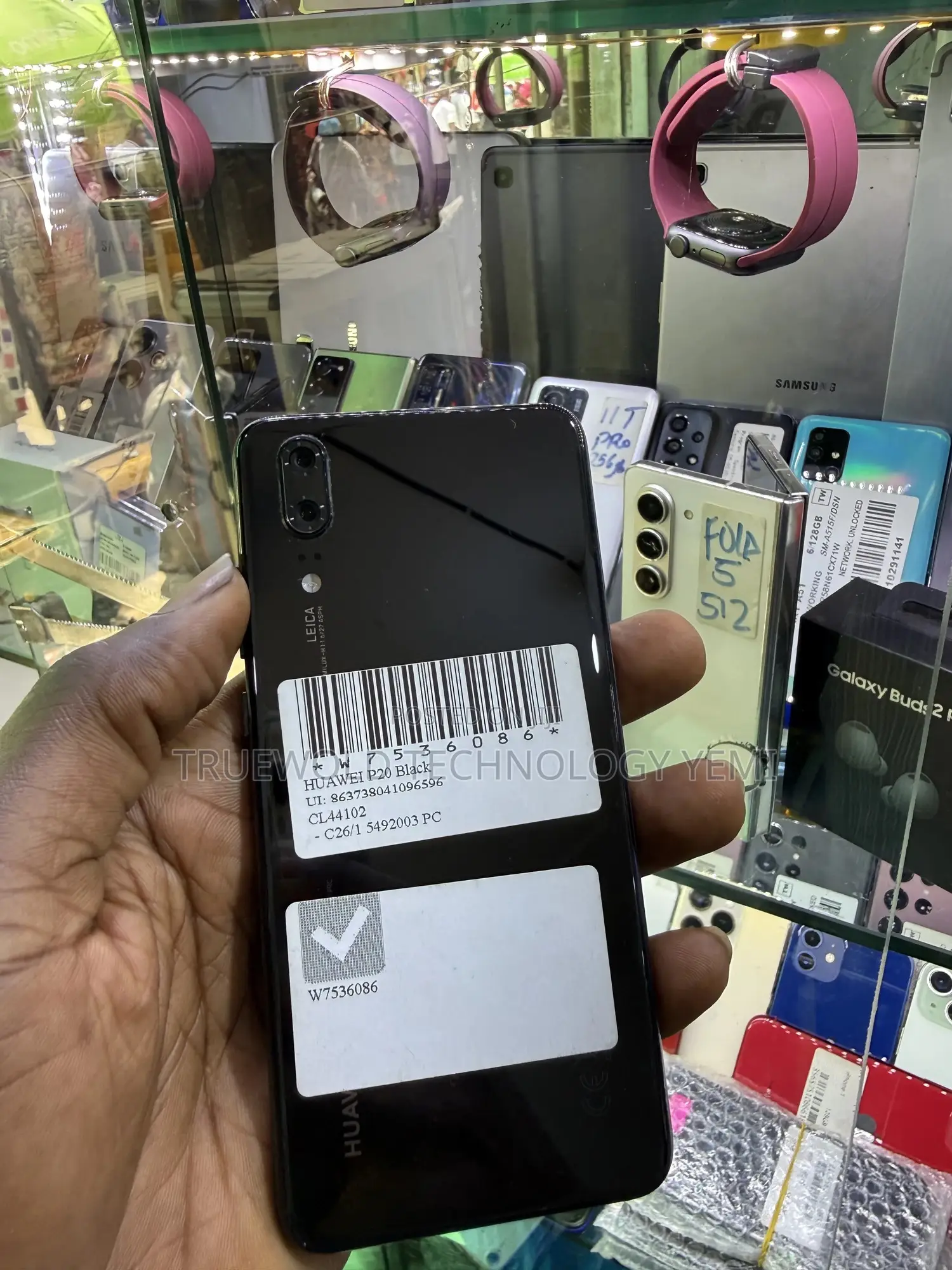 Huawei P20 128 GB Black