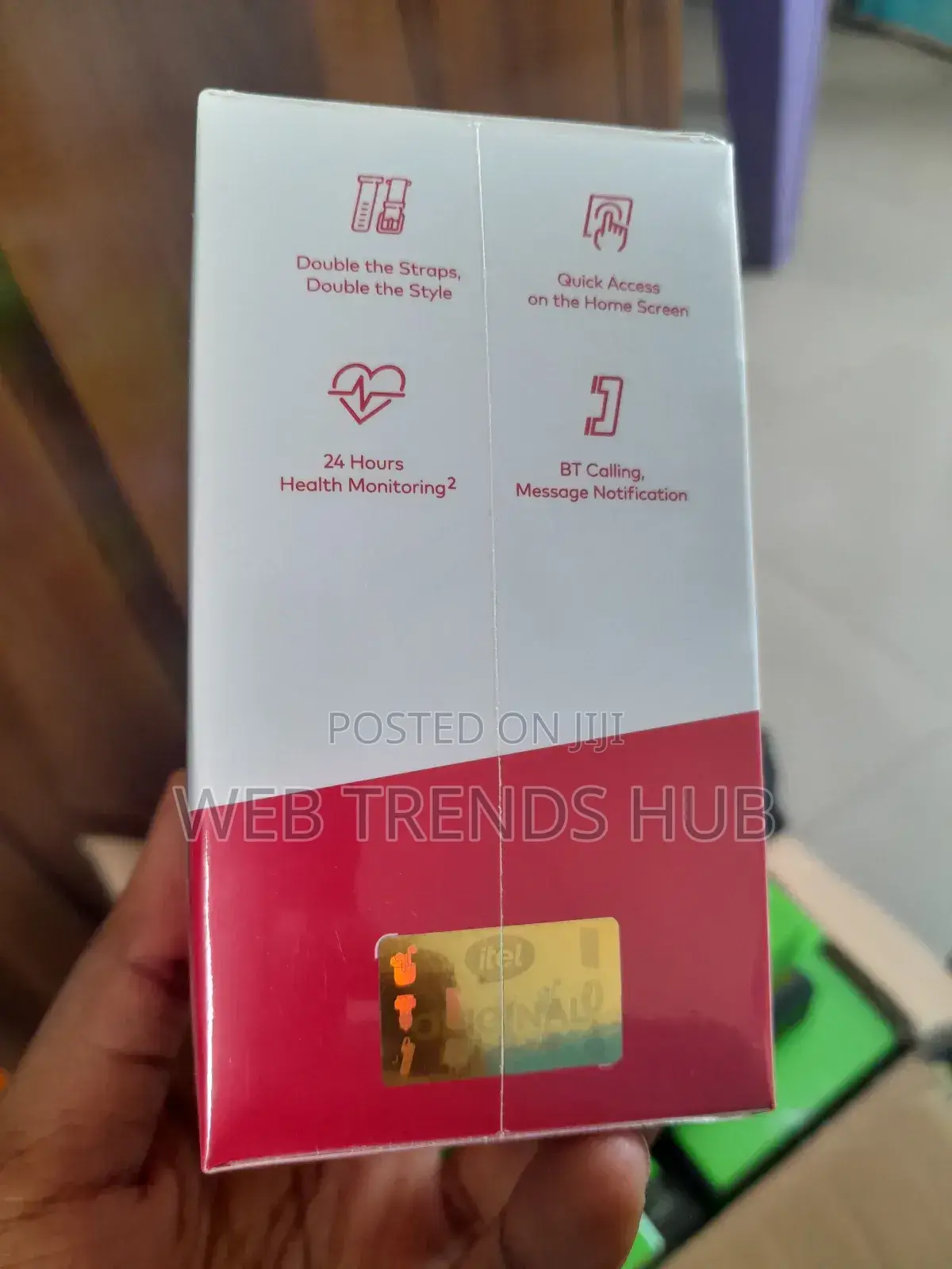 Itel Smart Watch Fit O20 (Isw-020) 2.04" Hd Display + Free Strap