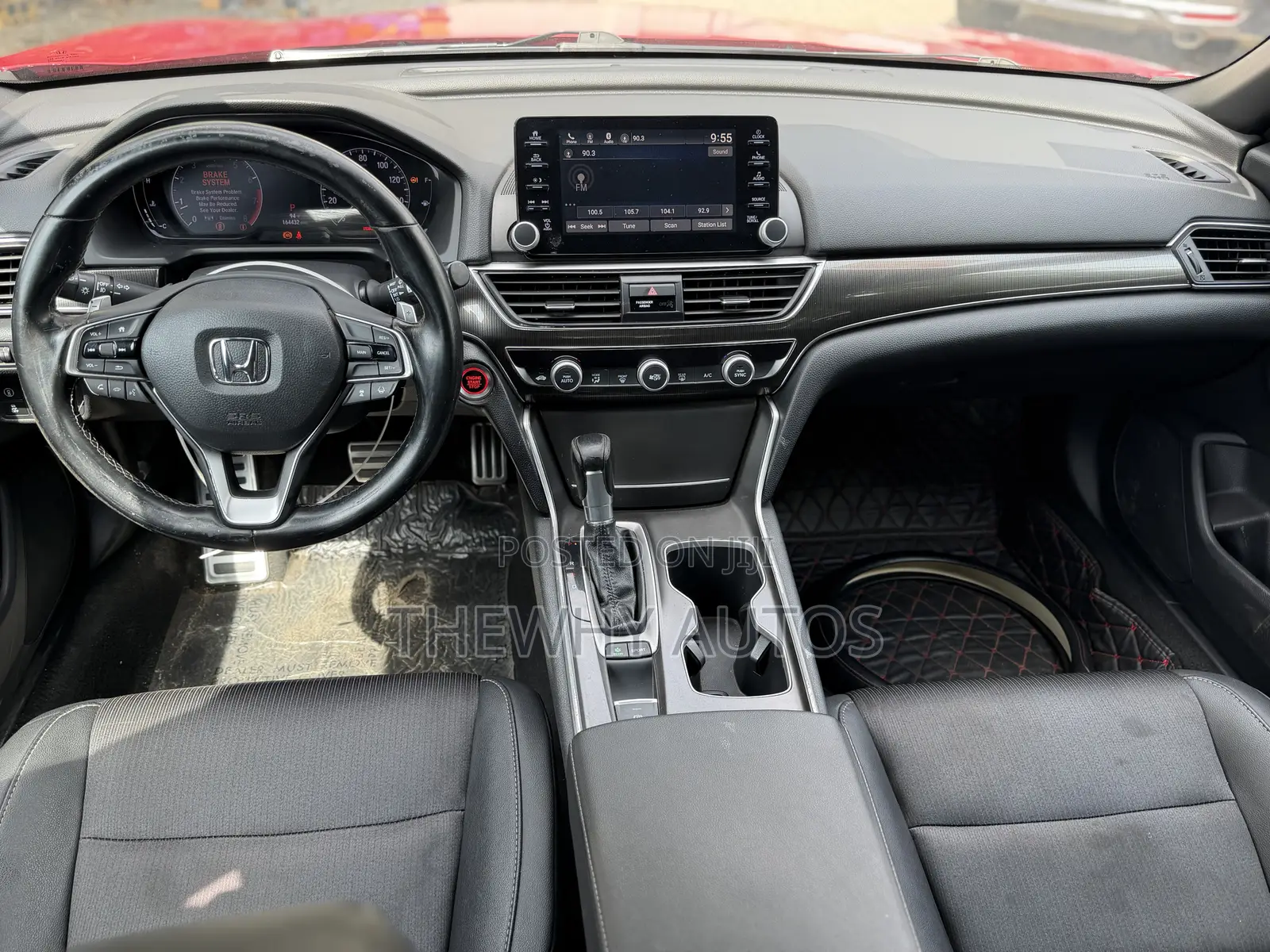 Honda Accord Sport (1.5L 4cyl Turbo 6M) 2019 Red