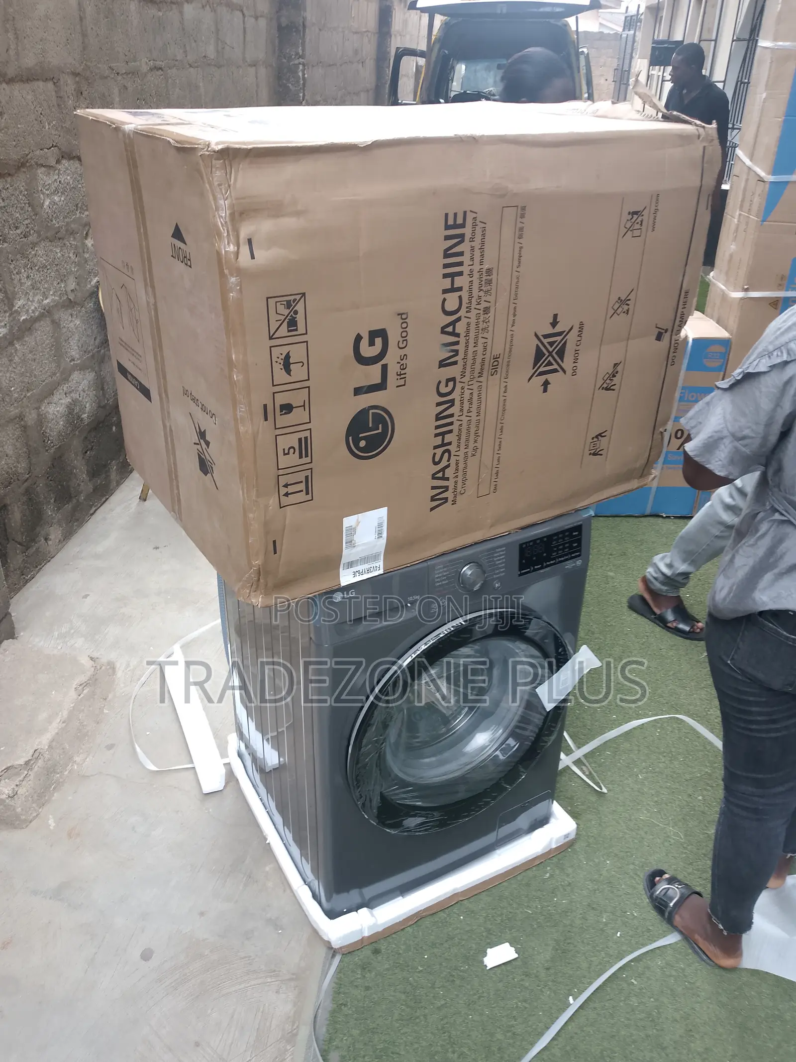 Lg Steam+ Front Load Washer for Hygienic Cleaning